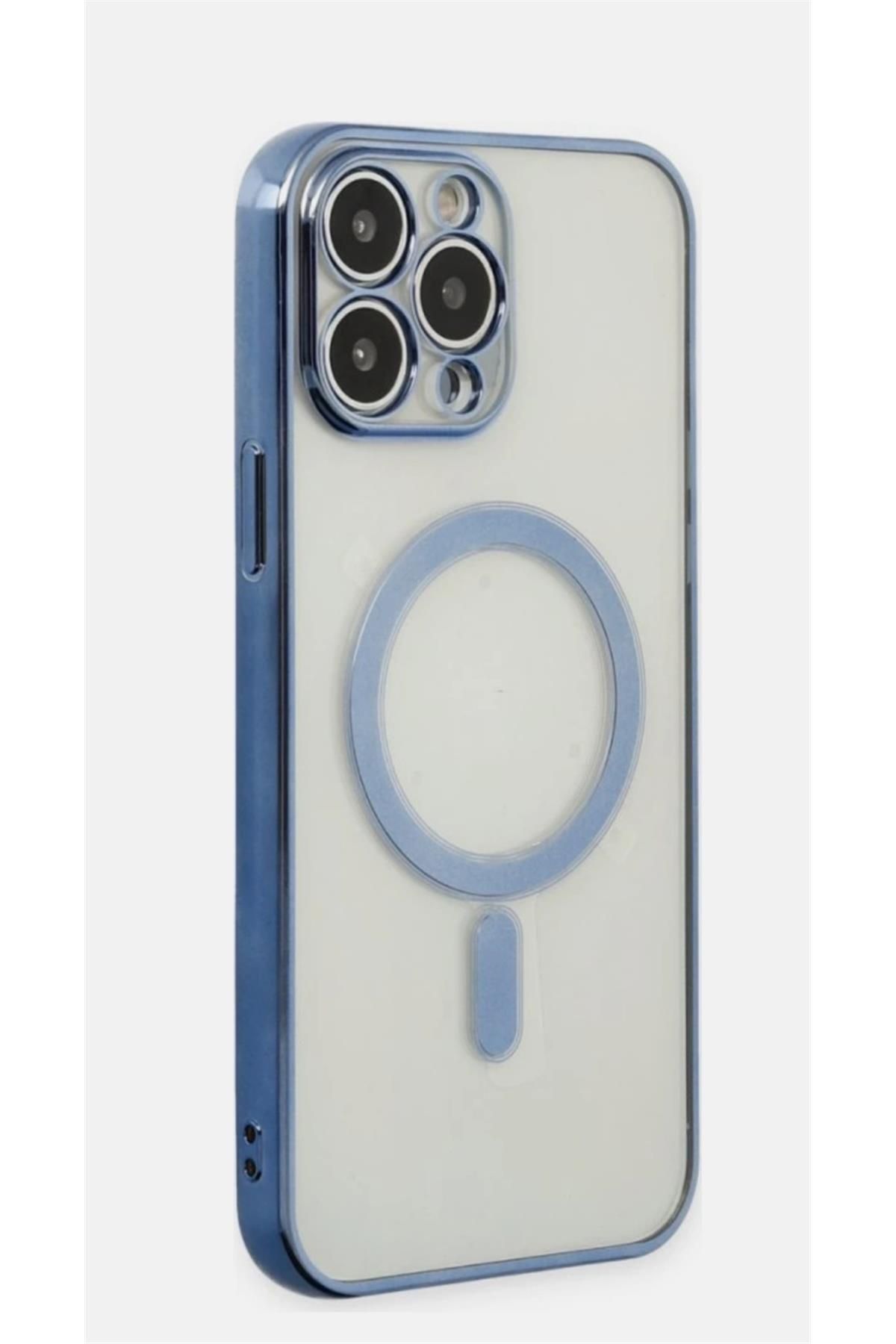 Amorix IPHONE 14 PRO MAGSAFELİ RENKLİ ŞERİTLİ