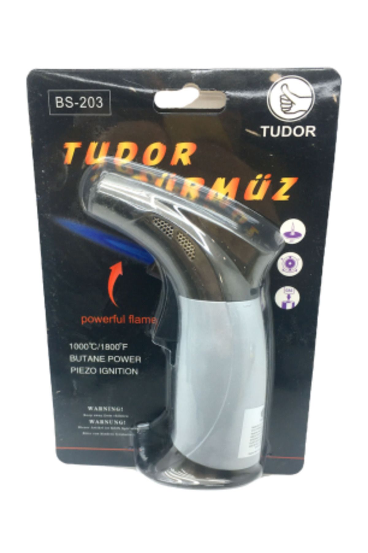 Vemora PÜRMÜZ TORCH NARGİLE ÇAKMAK BS-203 (5166)