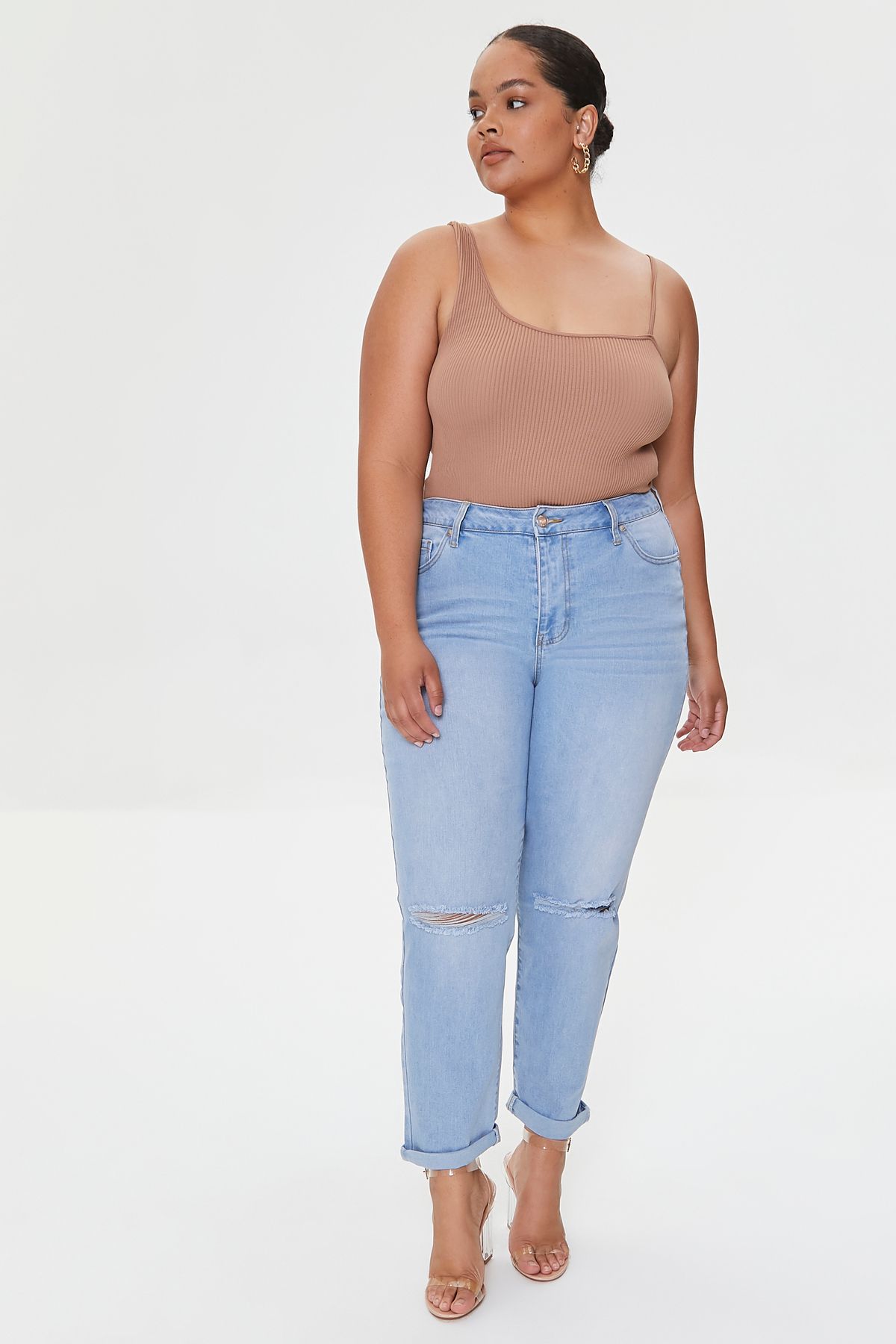 Forever 21 Plus Size Boyfriend Jean Pantolon