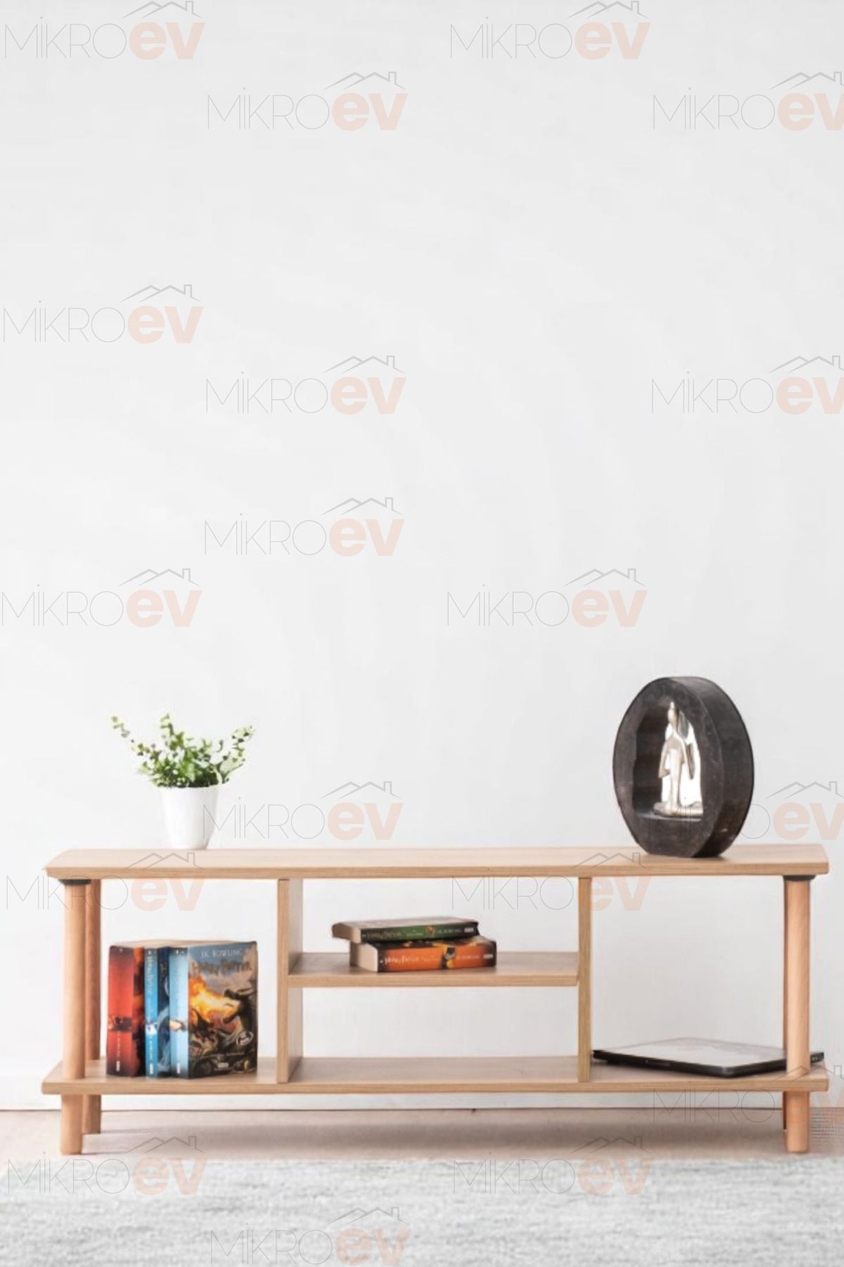 MikroEv Pia Ceviz Tv Ünitesi