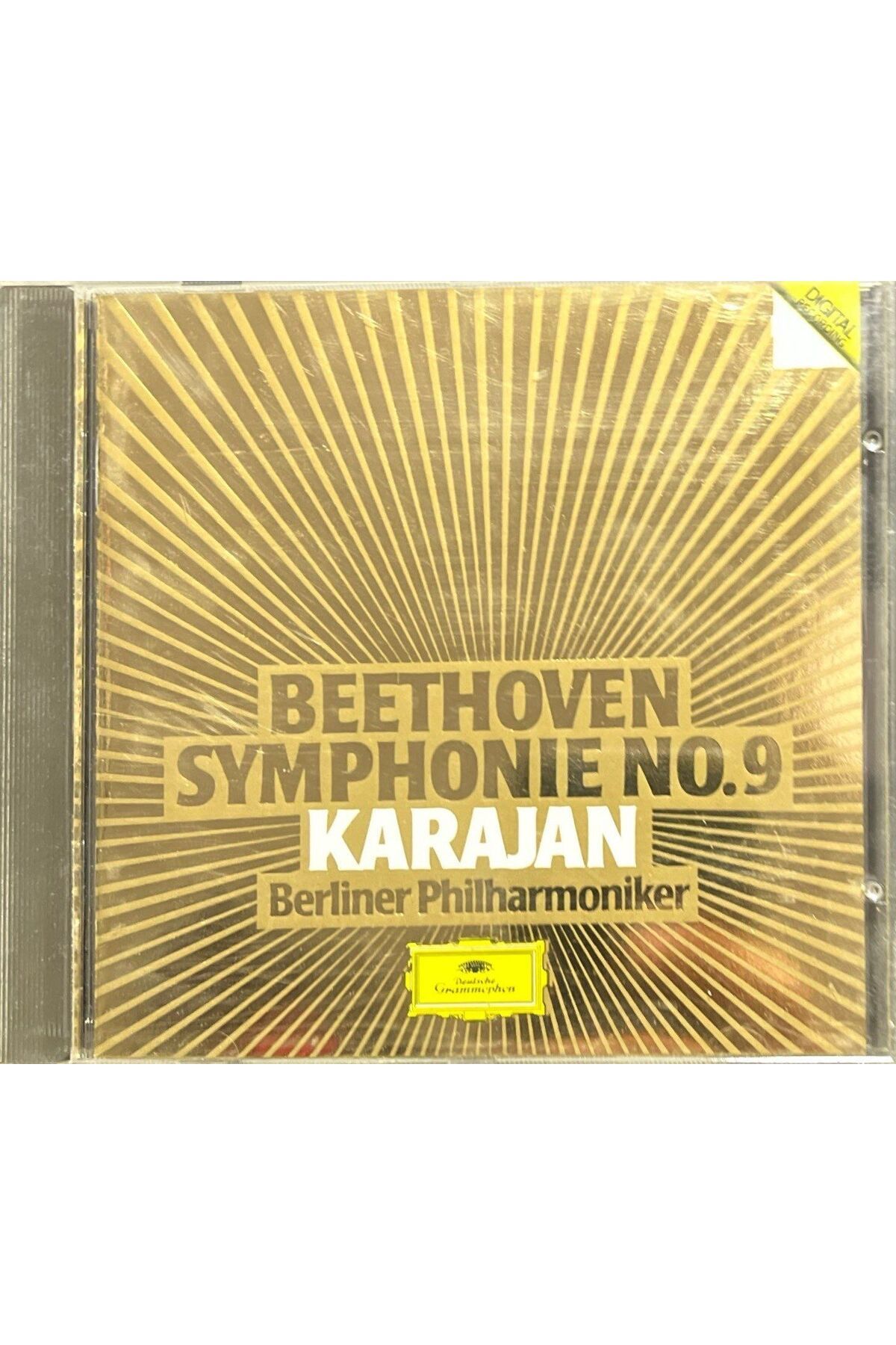Plak İstasyonu (Plak Değildir CD dir) CD Karajan - Beethoven Symphonie No.9 CD