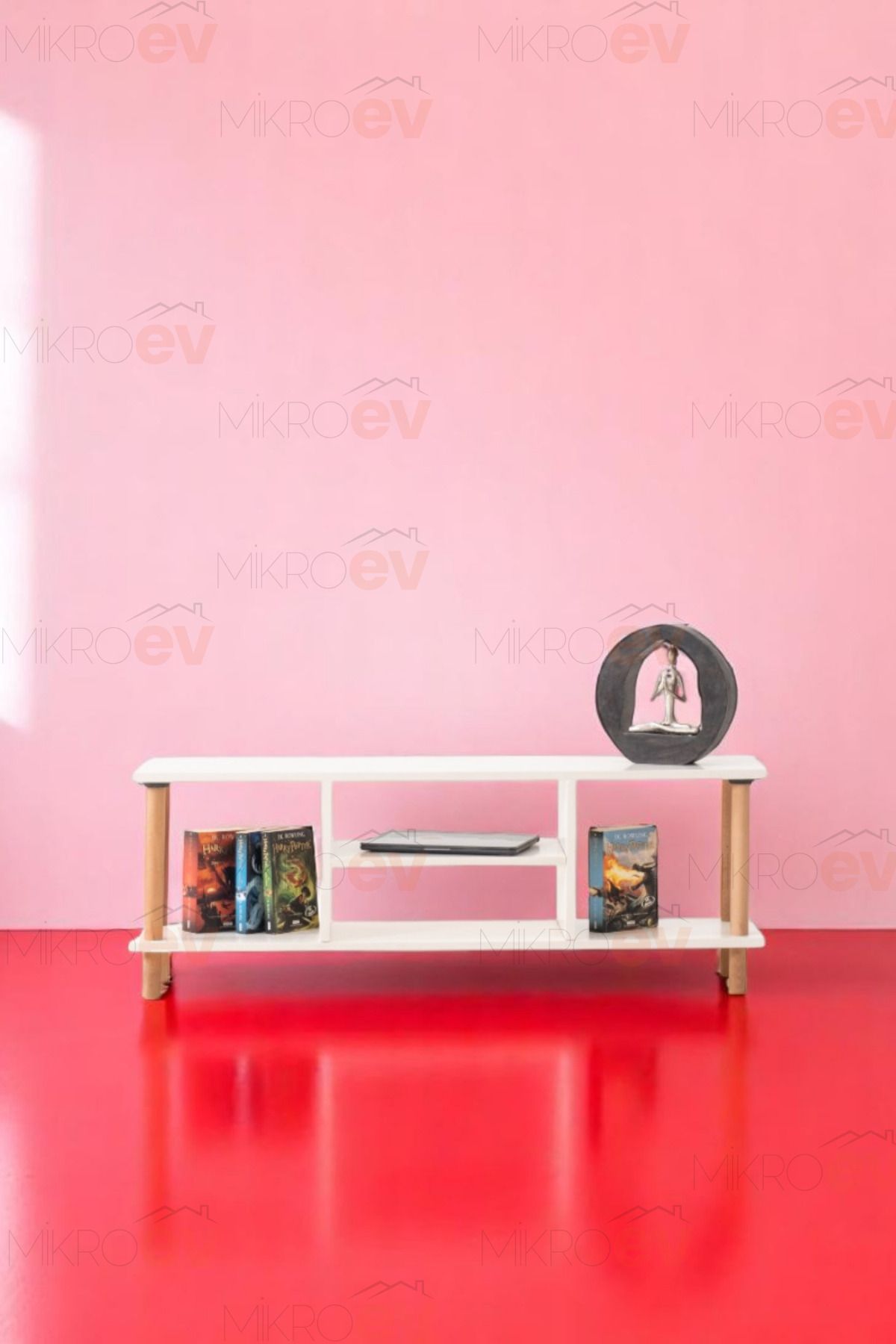 MikroEv Pia Beyaz Tv Ünitesi