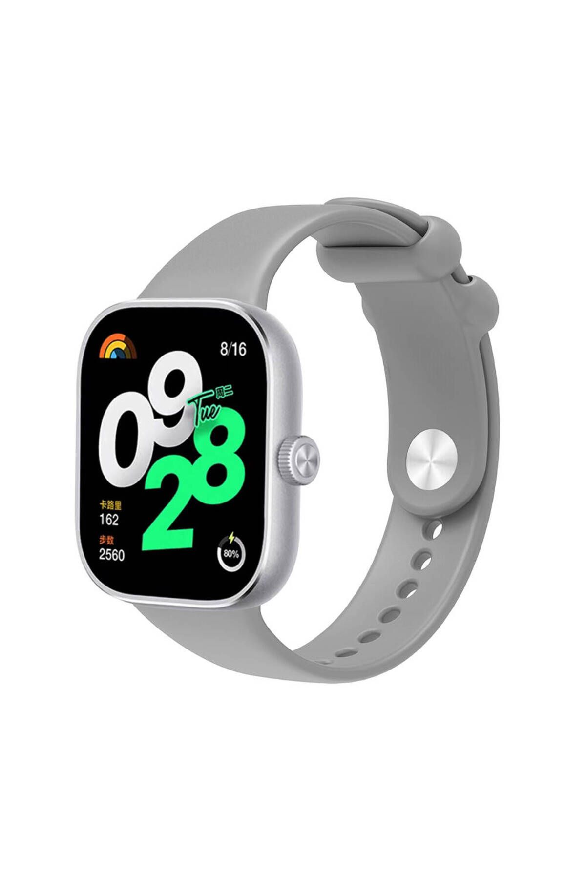 System Com Mi Band 8 Pro SYS- KRD-109 Silikon Kordon-Gri
