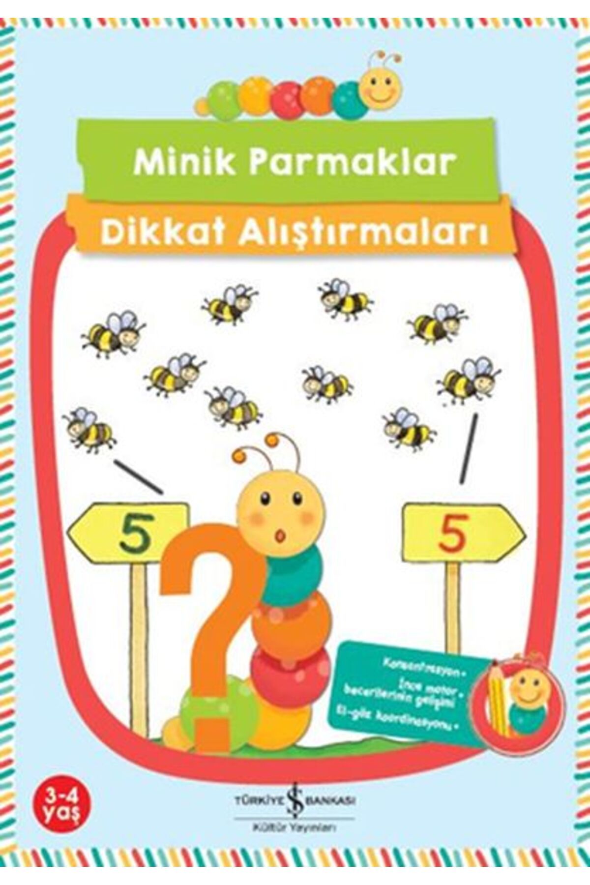 Destek Yayınları Minik Parmaklar Dikkat Alıştırmaları
