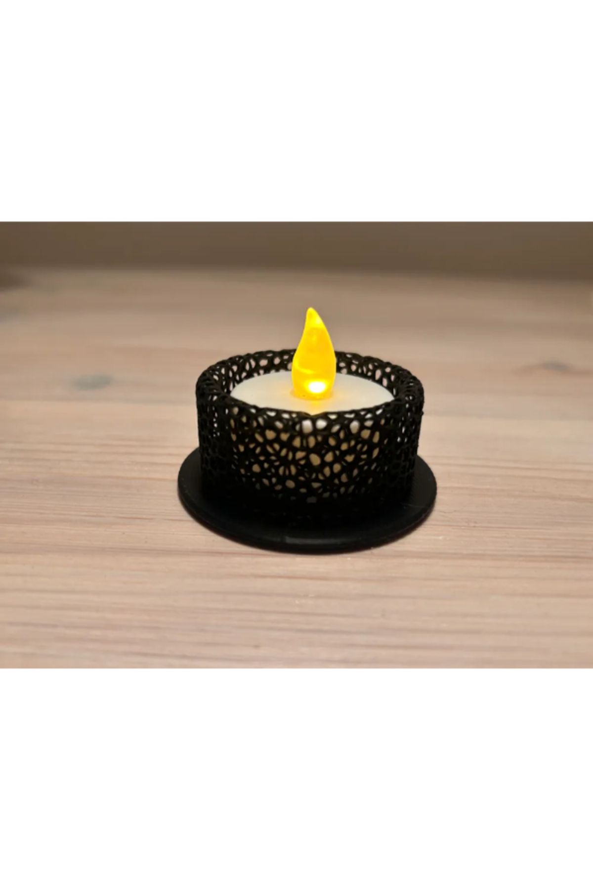 NOMOTHETIC Voronoi Desenli Mumluk – Modern Tealight Tutucu