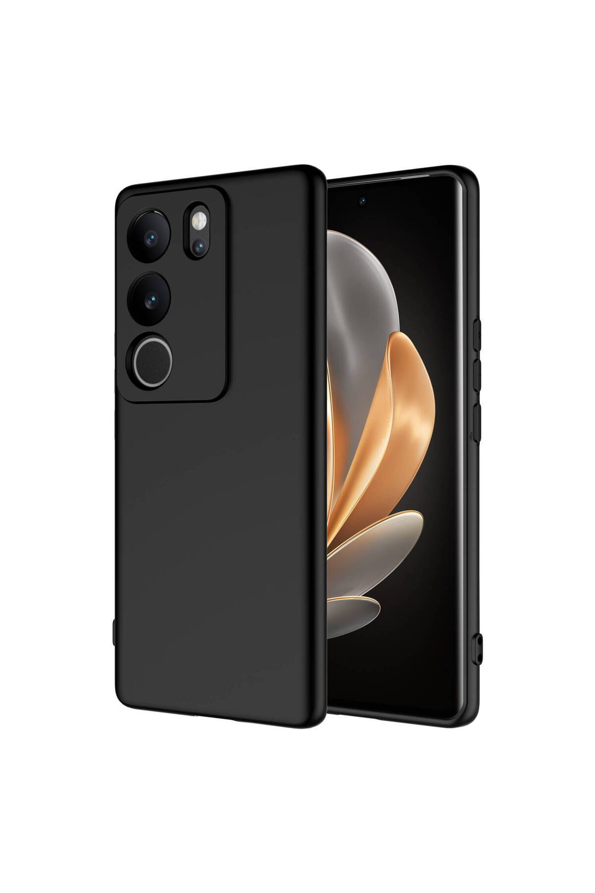 System Com Vivo V29 5G Kılıf SYS Mara Lansman Kapak - Siyah
