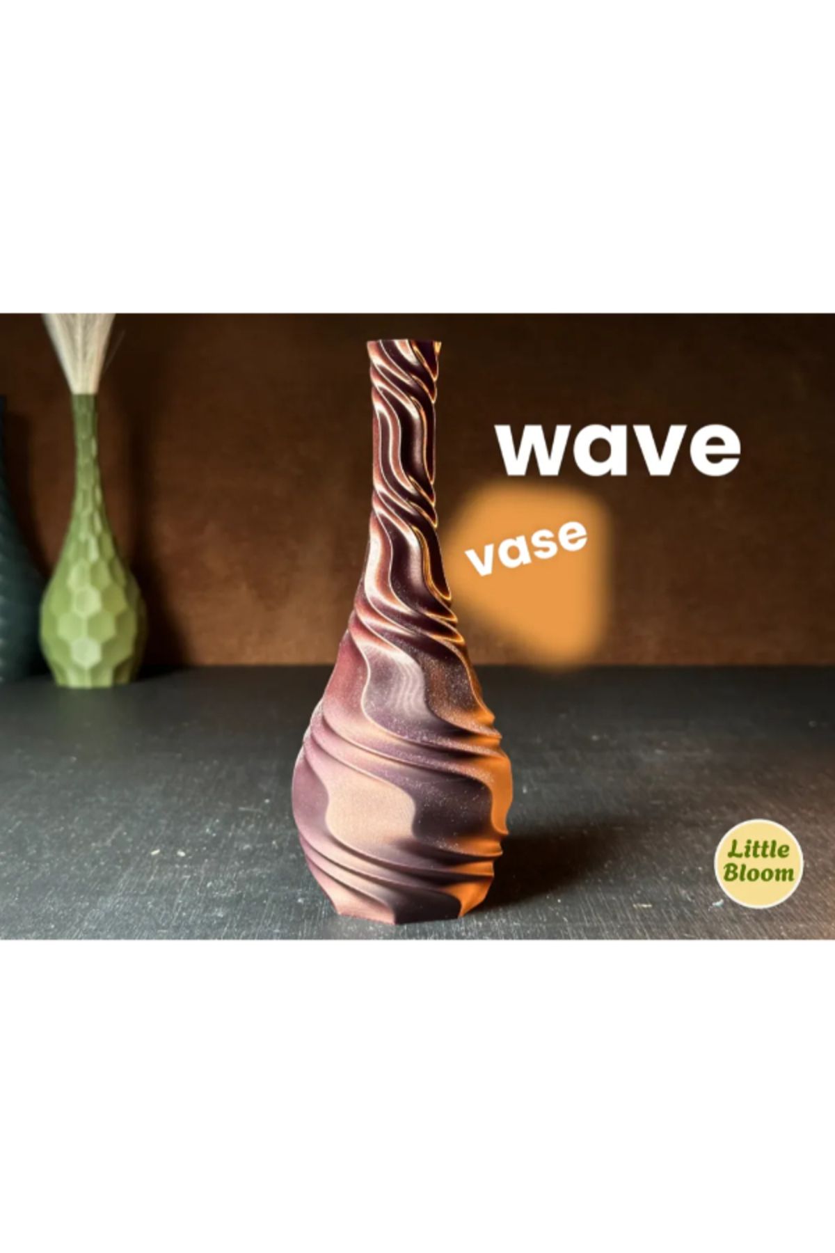 NOMOTHETIC Twist Vazo – Kıvrımlı ve Modern Dekoratif Tasarım