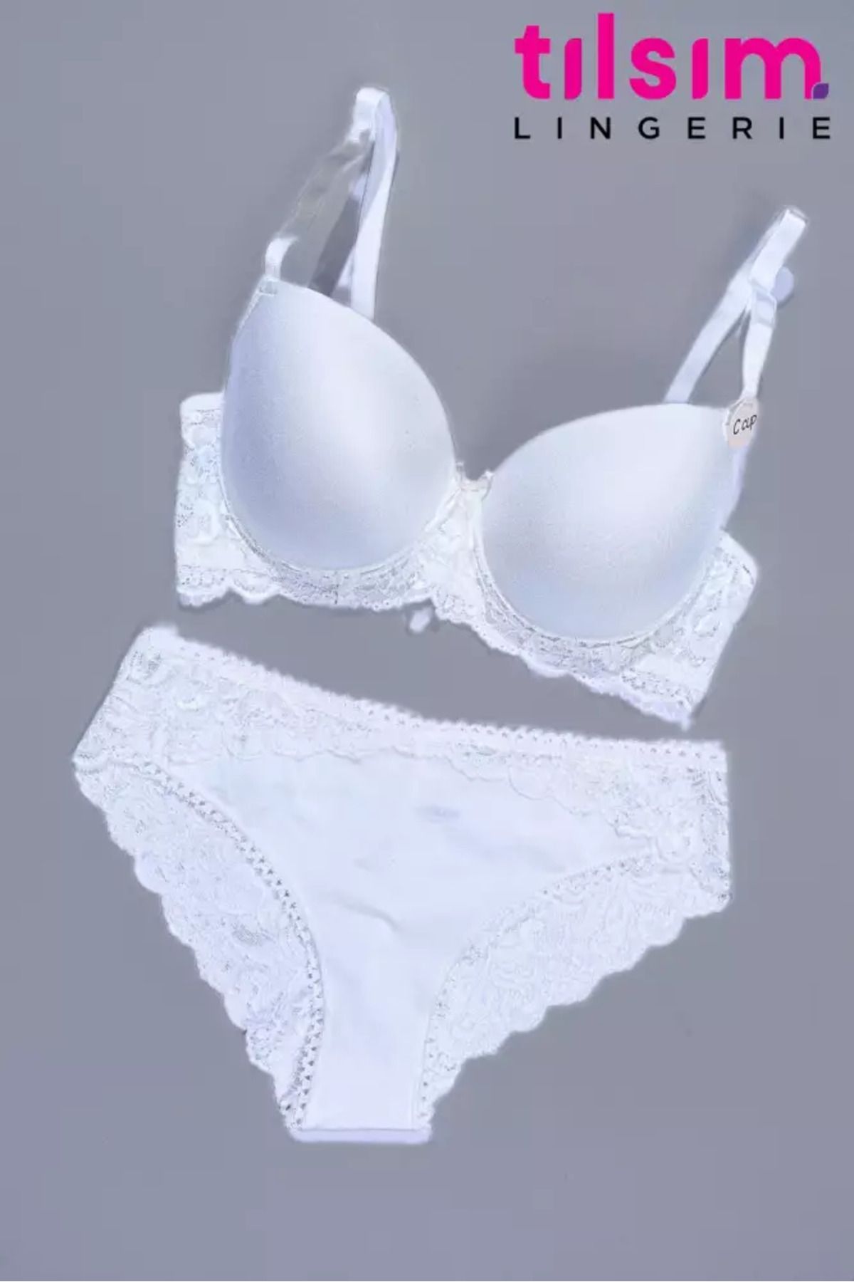 Star Tılsım Lingerie C Kap Mikro Dolgusuz Sütyen Takımı