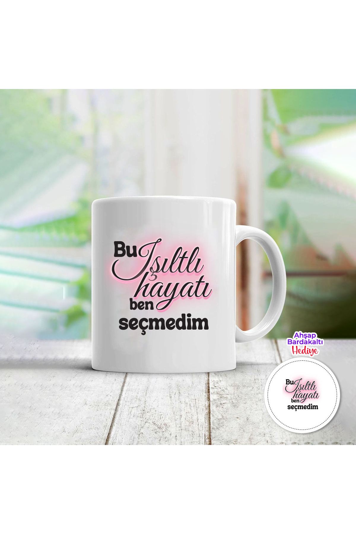 metafortoys Poselen Kupa Bardak Bu Işıltılı Hayatı Ben Seçmedim
