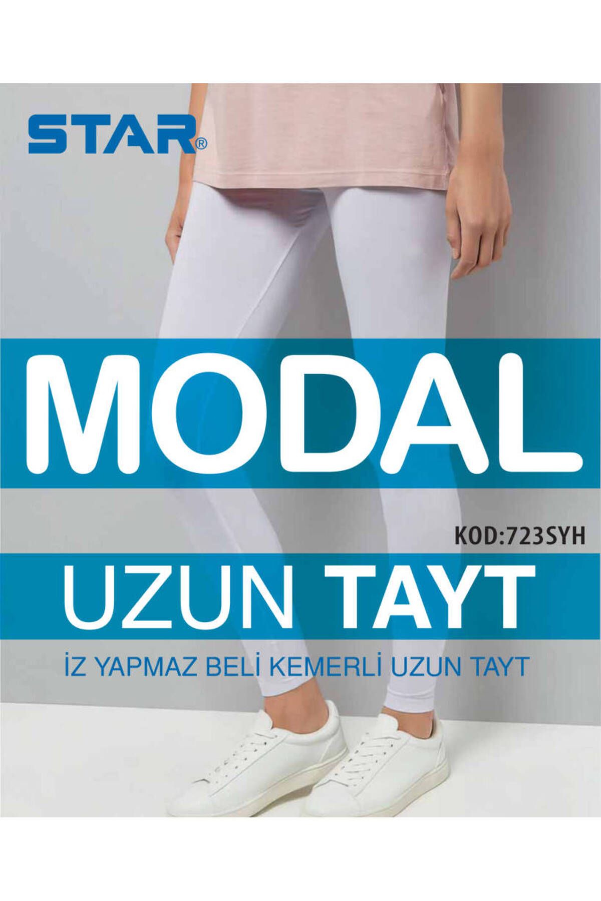 Star 3 LÜ KADIN MODAL UZUN TAYT