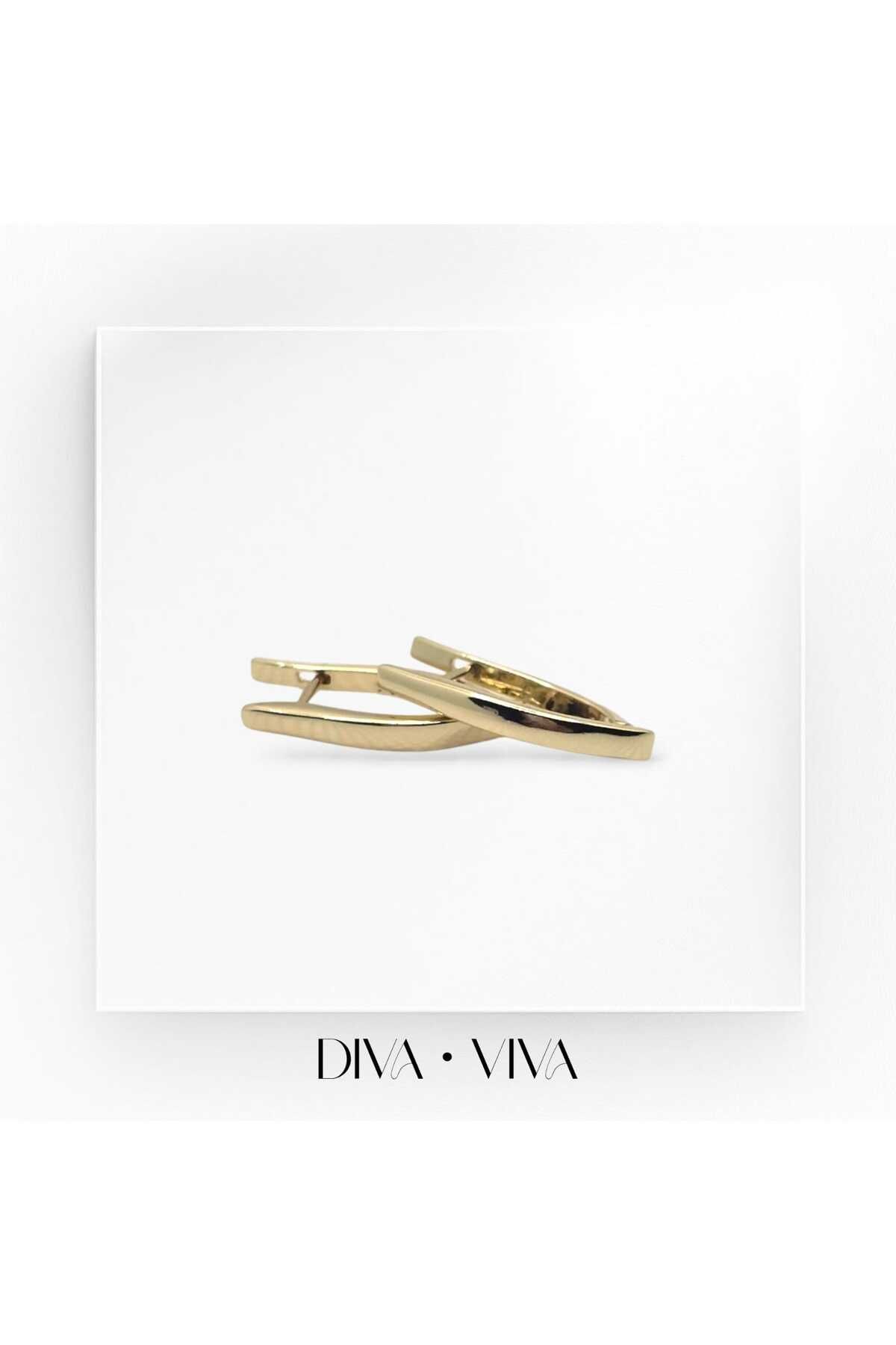 DivaViva Diva Viva - VIP 14K Lades Küpe