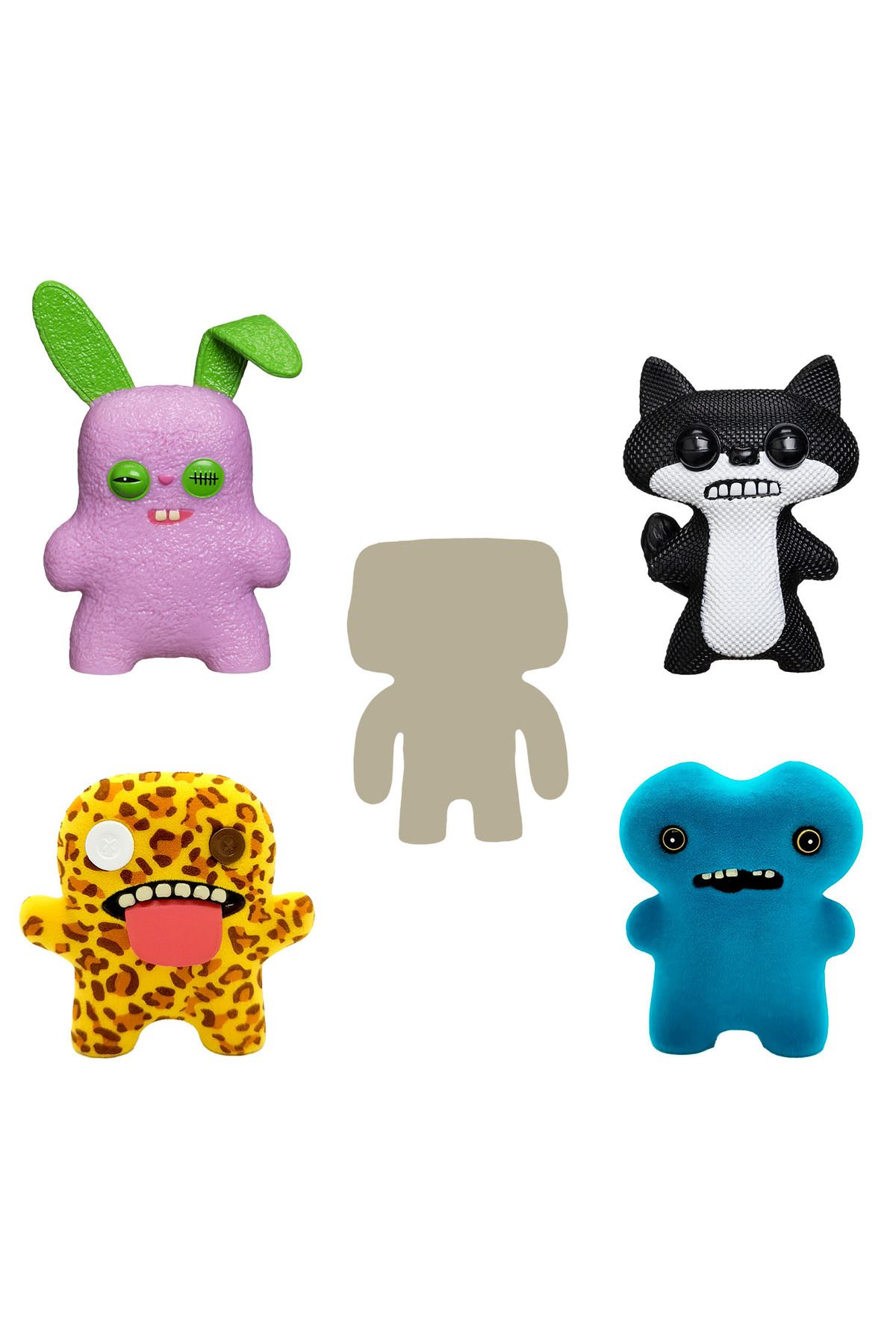 NECO TOYS Fuggler Koleksiyon 5'li Figür Model 1