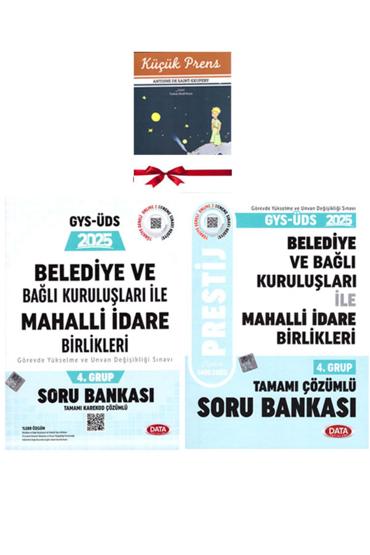 Data Yayınları 2025 GYS ÜDS 4.Grup Belediye ve Bağlı Kuruluşları ile Mahalli İdare Birlikleri Soru Bankası Seti