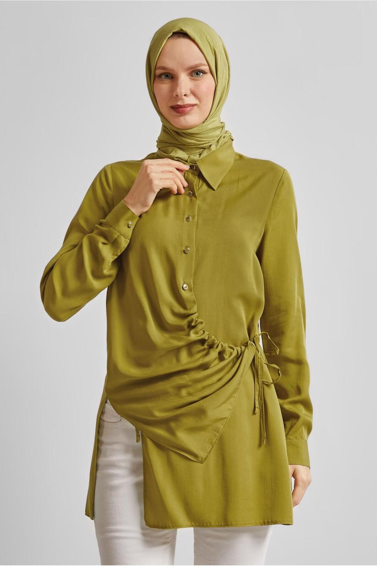 Alvina-Tunic with Binding Details 45352 1