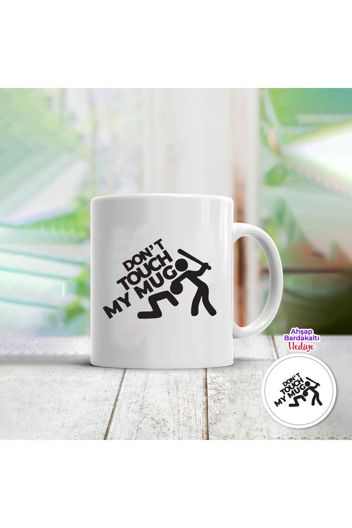 metafortoys Poselen Kupa Bardak Dont Touch My Mug