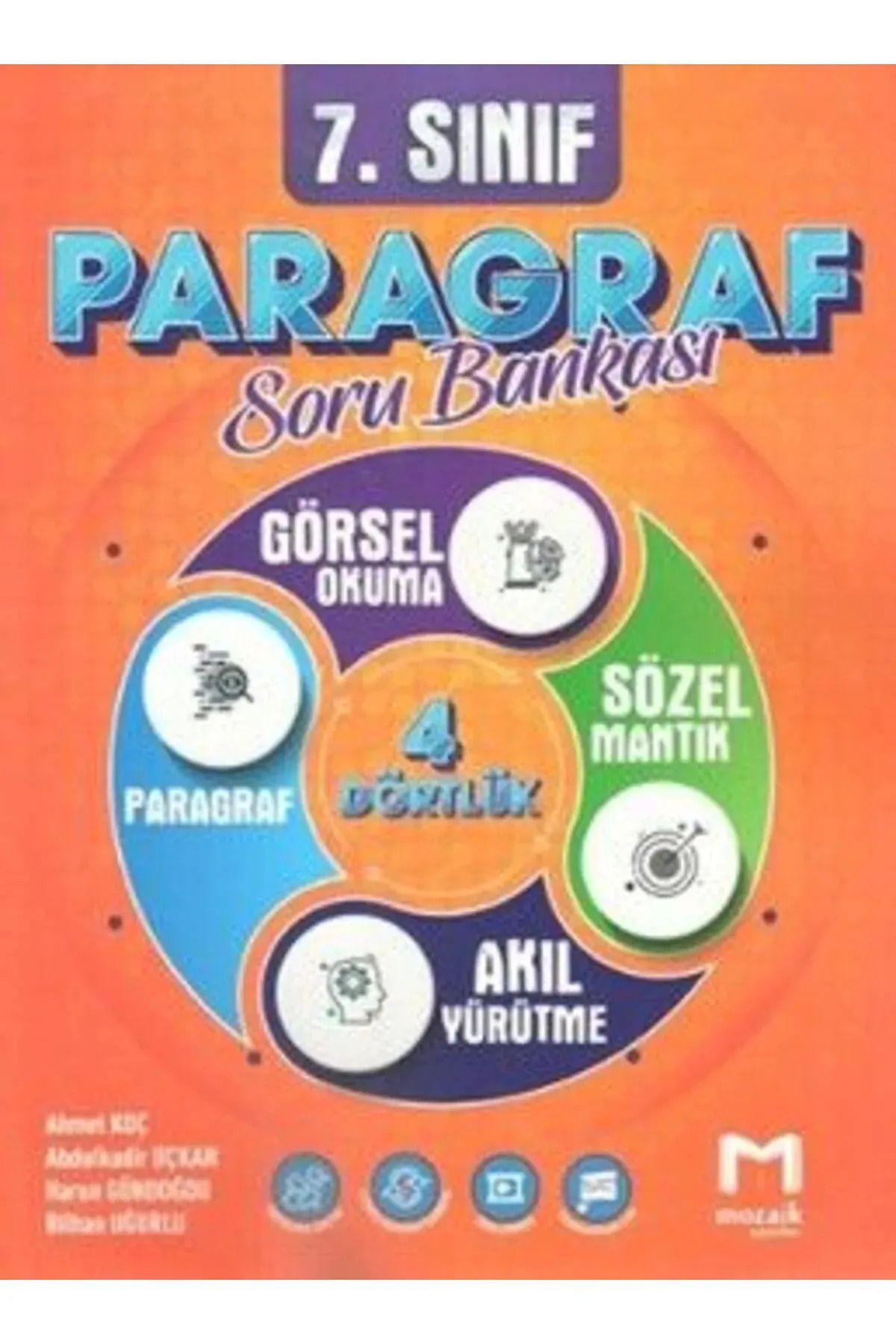 Acil Yayınları 2025 9,10,11 7. Sınıf Paragraf Soru Bankası APOTEMİ