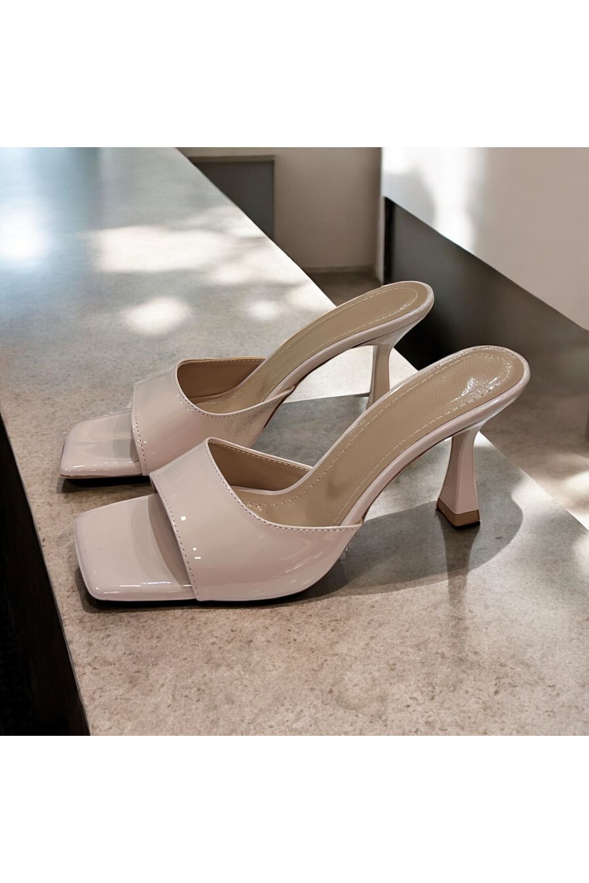 runa shoes Topuklu terlik rugan terlik