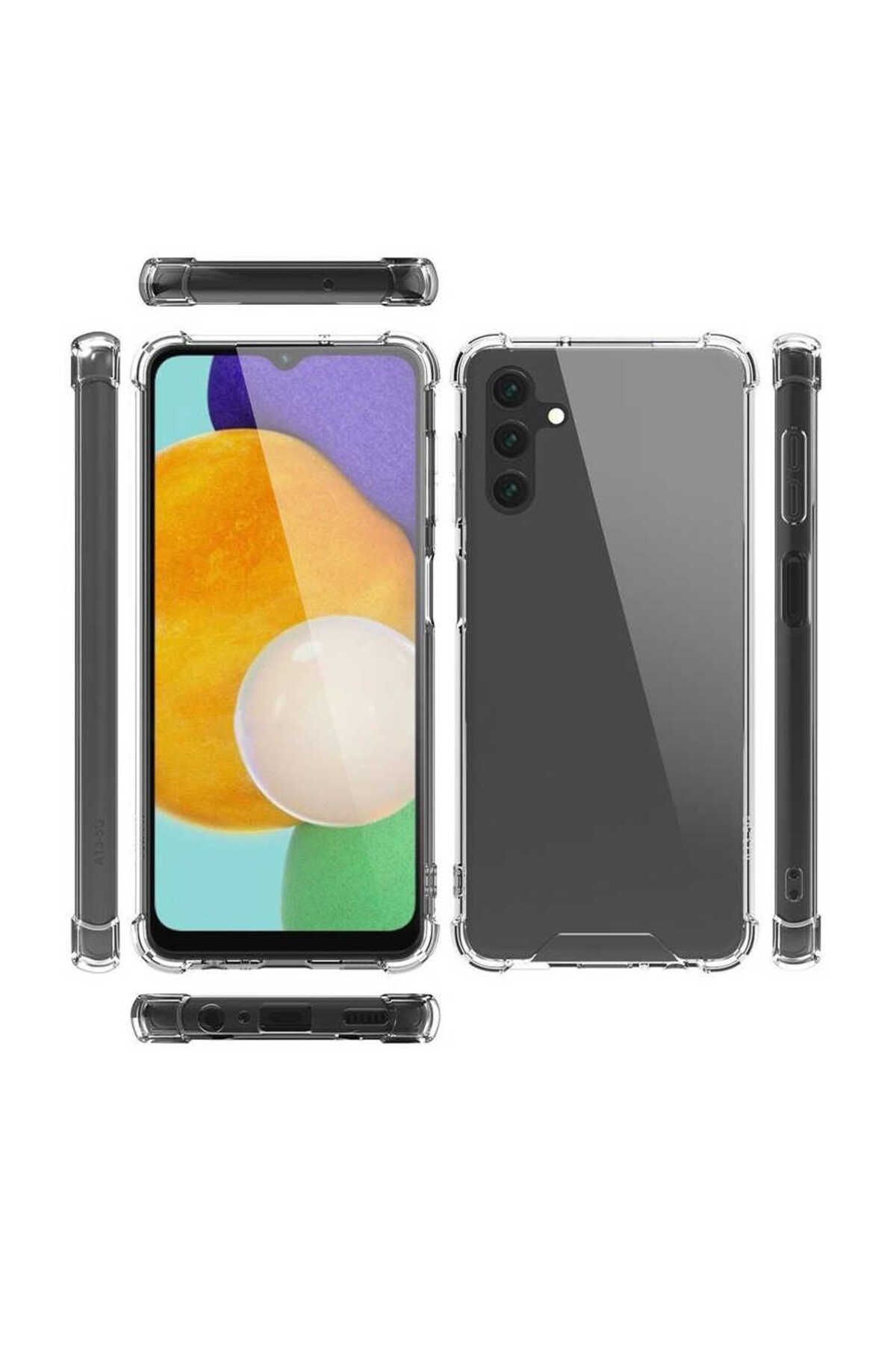 System Com Galaxy A04S Kılıf SYS Nitro Anti Shock Silikon - Renksiz