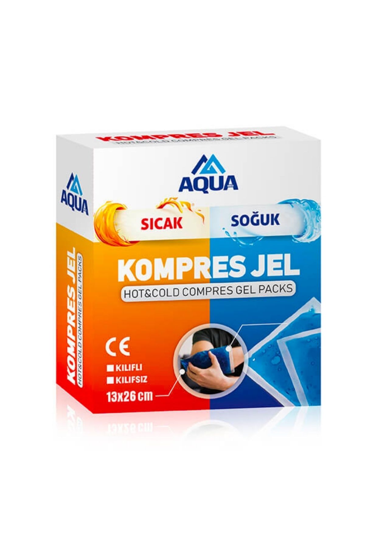 aqua medikal Aqua Sıcak Soğuk Kompres Jel 13x26 CM