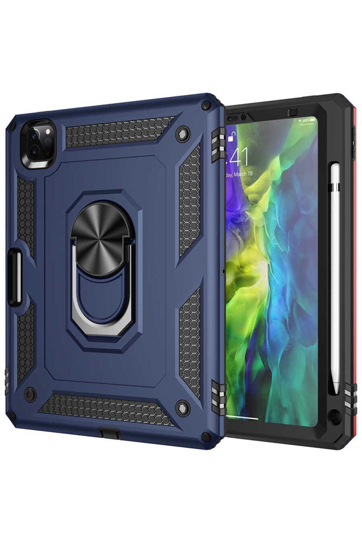 UMEYIR iPad Pro 11 2021 (3.Nesil) - Uyumlu Uyumlu SYS Tablet Vega Kapak-Mavi
