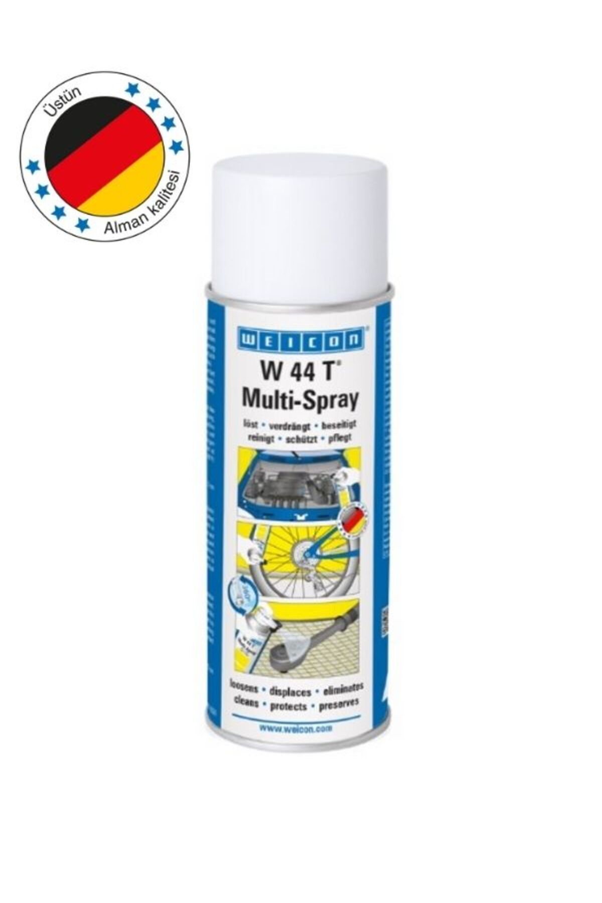 Weicon W 44 T® Multi Çift Başlıklı Pas Sökücü Sprey Yağ 200 ml