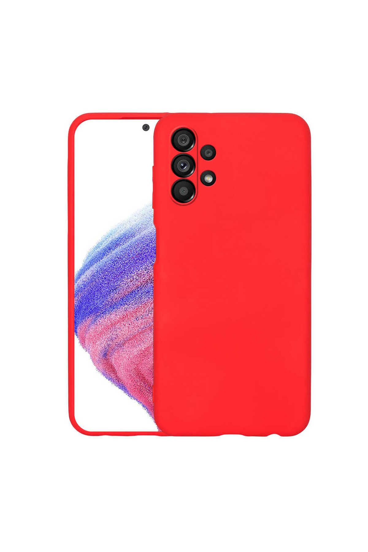System Com Galaxy A23 Kılıf SYS Mara Lansman Kapak - Kırmızı