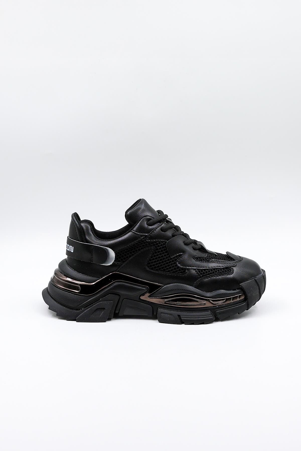 KRISTE BELL Sneaker Kadın Spor Ayakkabı Kb0019 Siyah