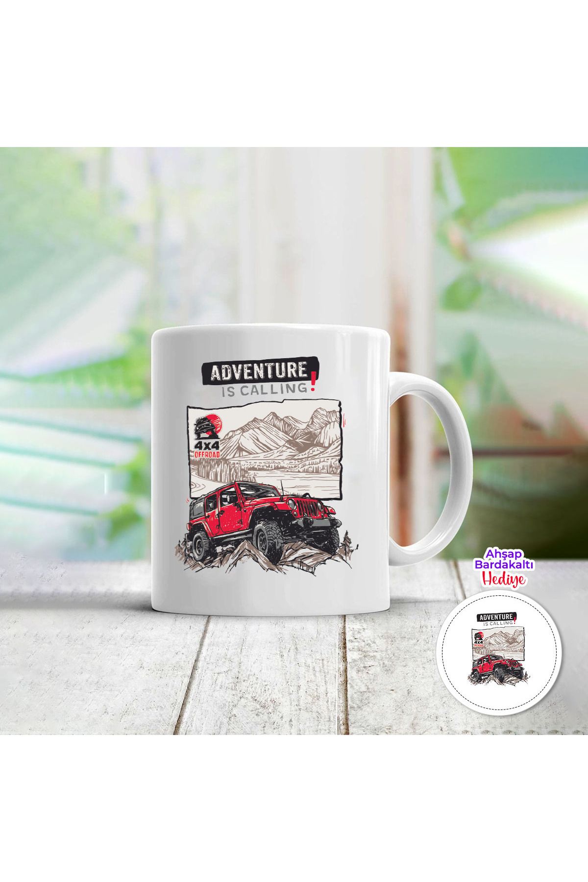 metafortoys Poselen Kupa Bardak AdventureI Calling