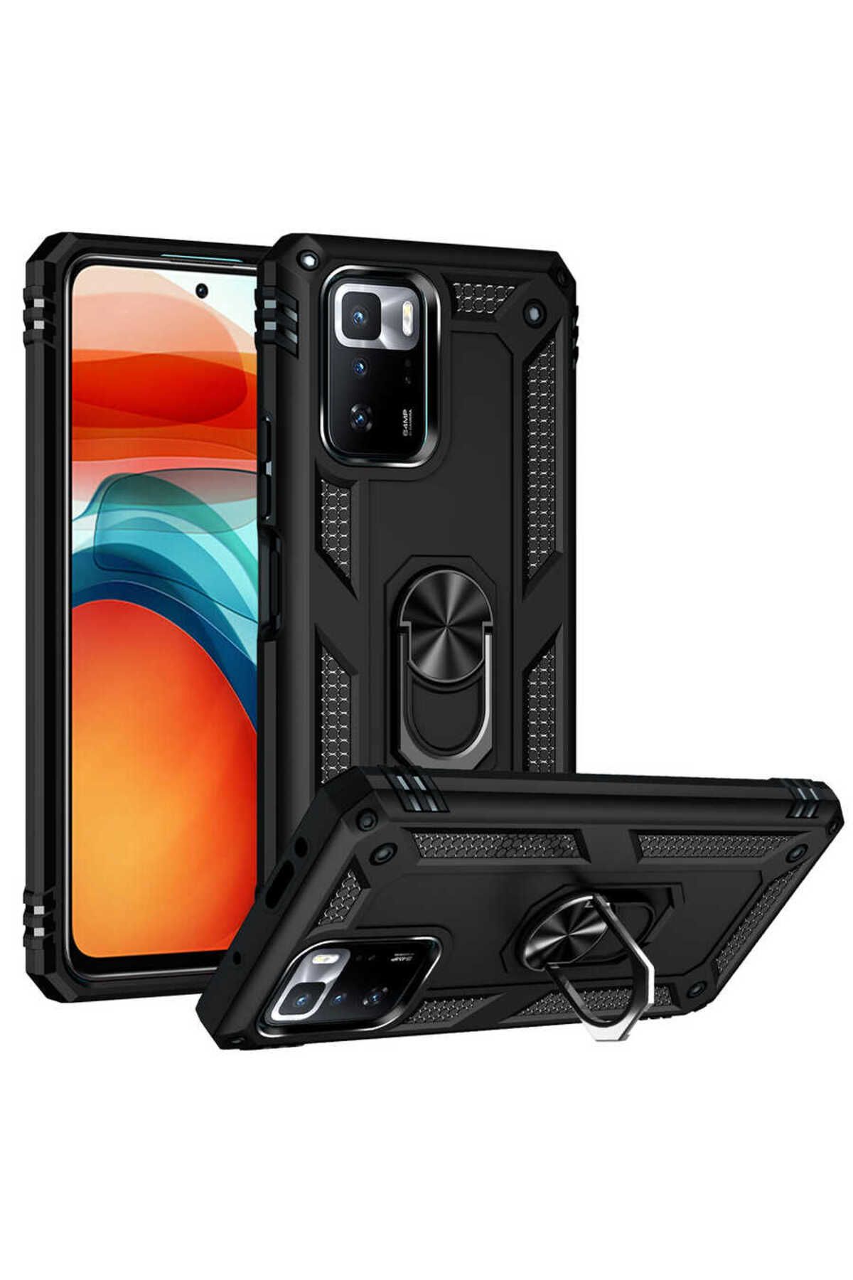 System Com Poco X3 GT Kılıf SYS Vega Kapak - Siyah