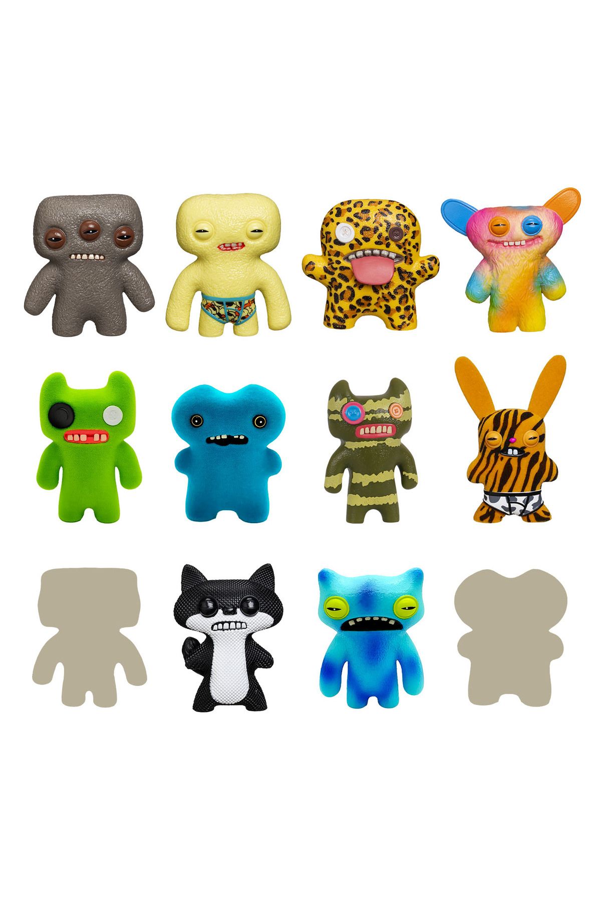 NECO TOYS Fuggler Koleksiyon 12'li Figür Set Model 2