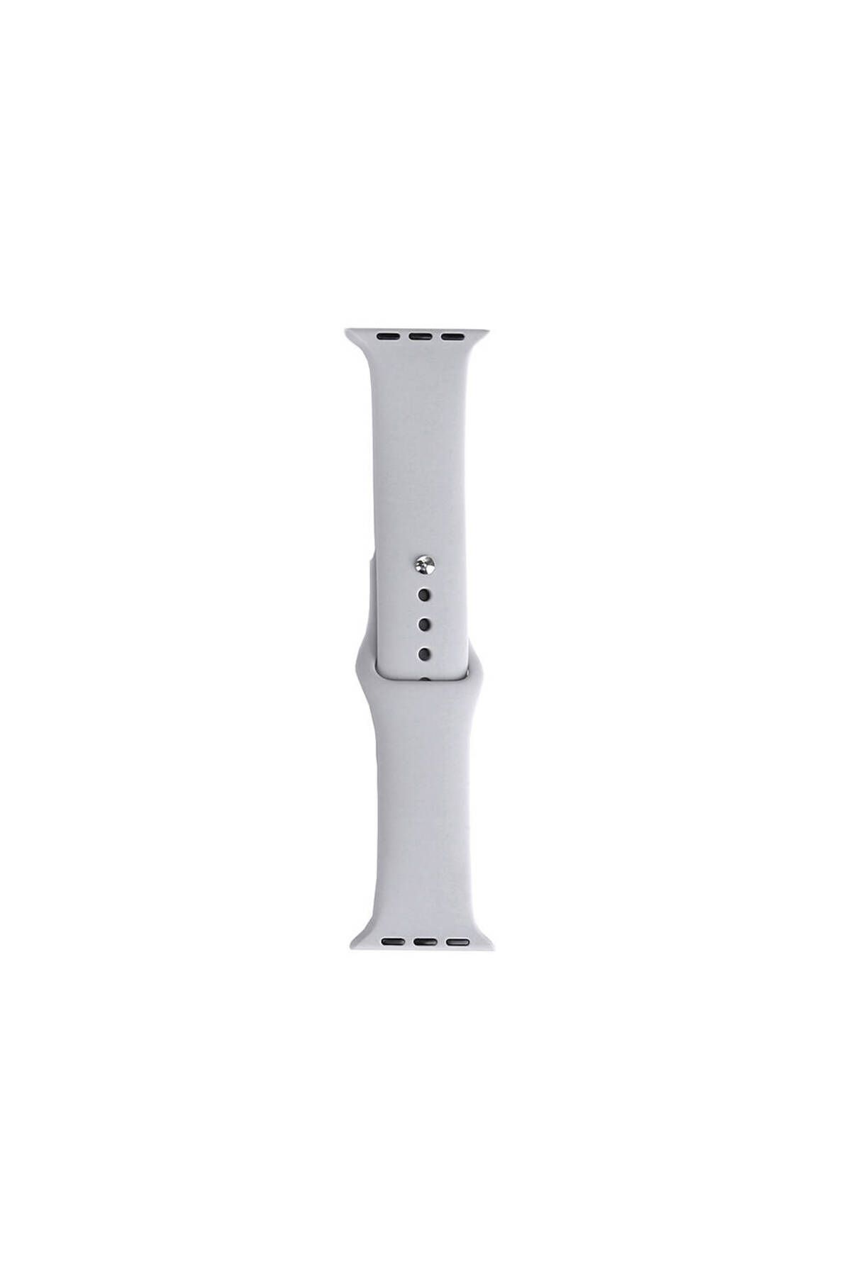 System Com Watch 38mm Band Serisi Klasik Kordon Silikon Strap Kayış-SYSud Gray