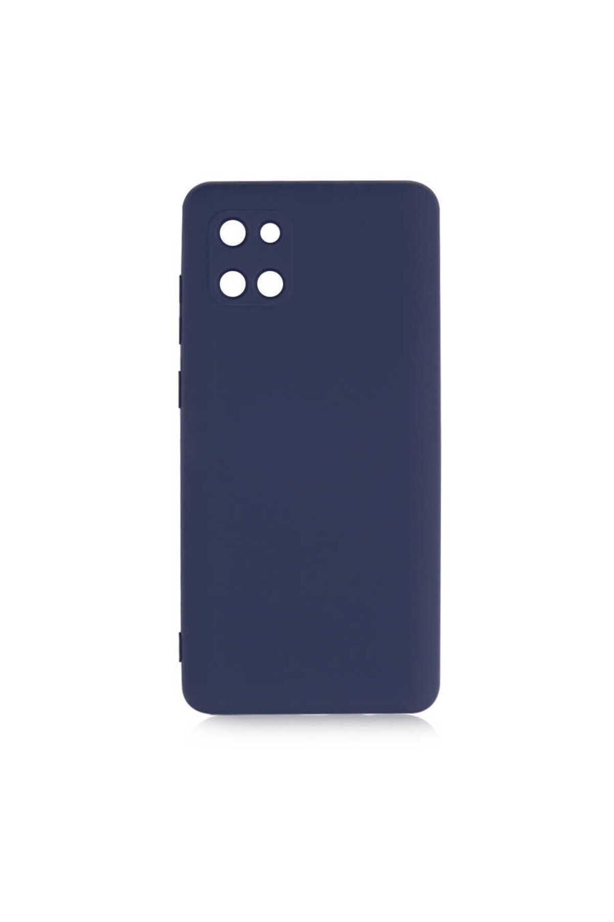 System Com Galaxy A81 (Note 10 Lite) Kılıf SYS Mara Lansman Kapak - Lacivert