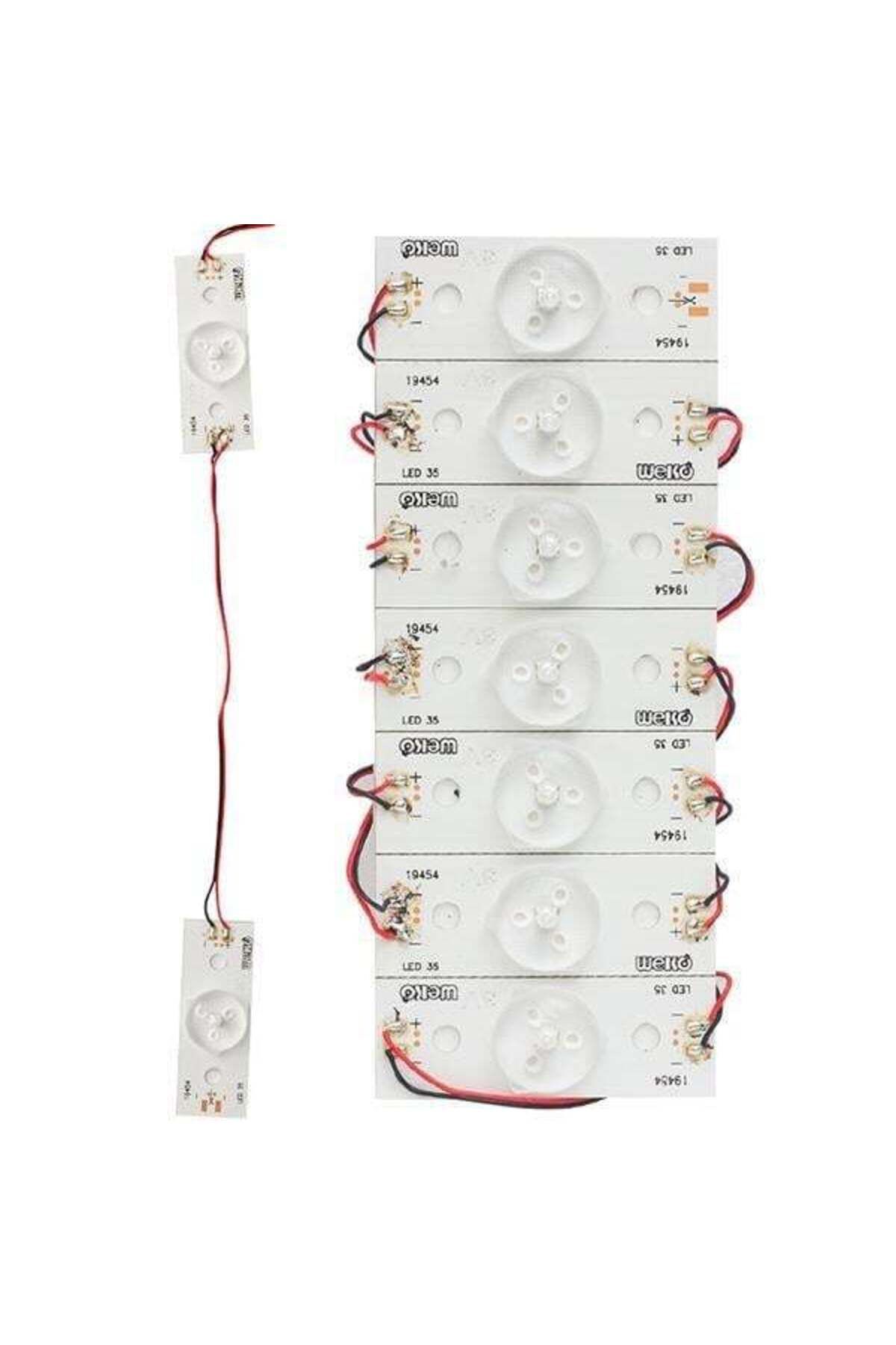 Modafiks 3 Volt Tek Kablolu Birbirine Bağlı Led (7'Li Poşet)