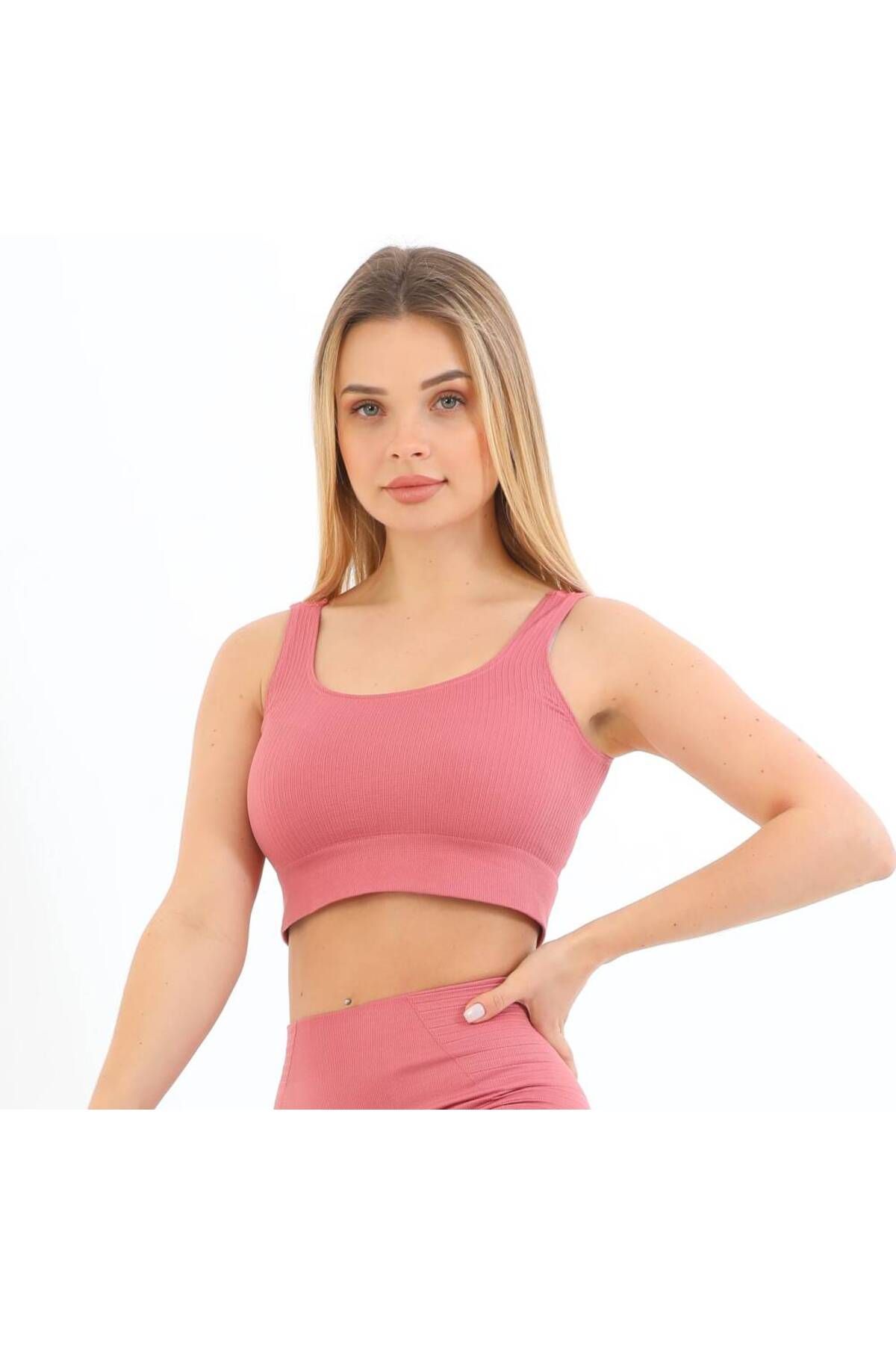 Star FORM ANGEL KADIN KALIN ASKILI FİTİLLİ CROP BÜSTİYER