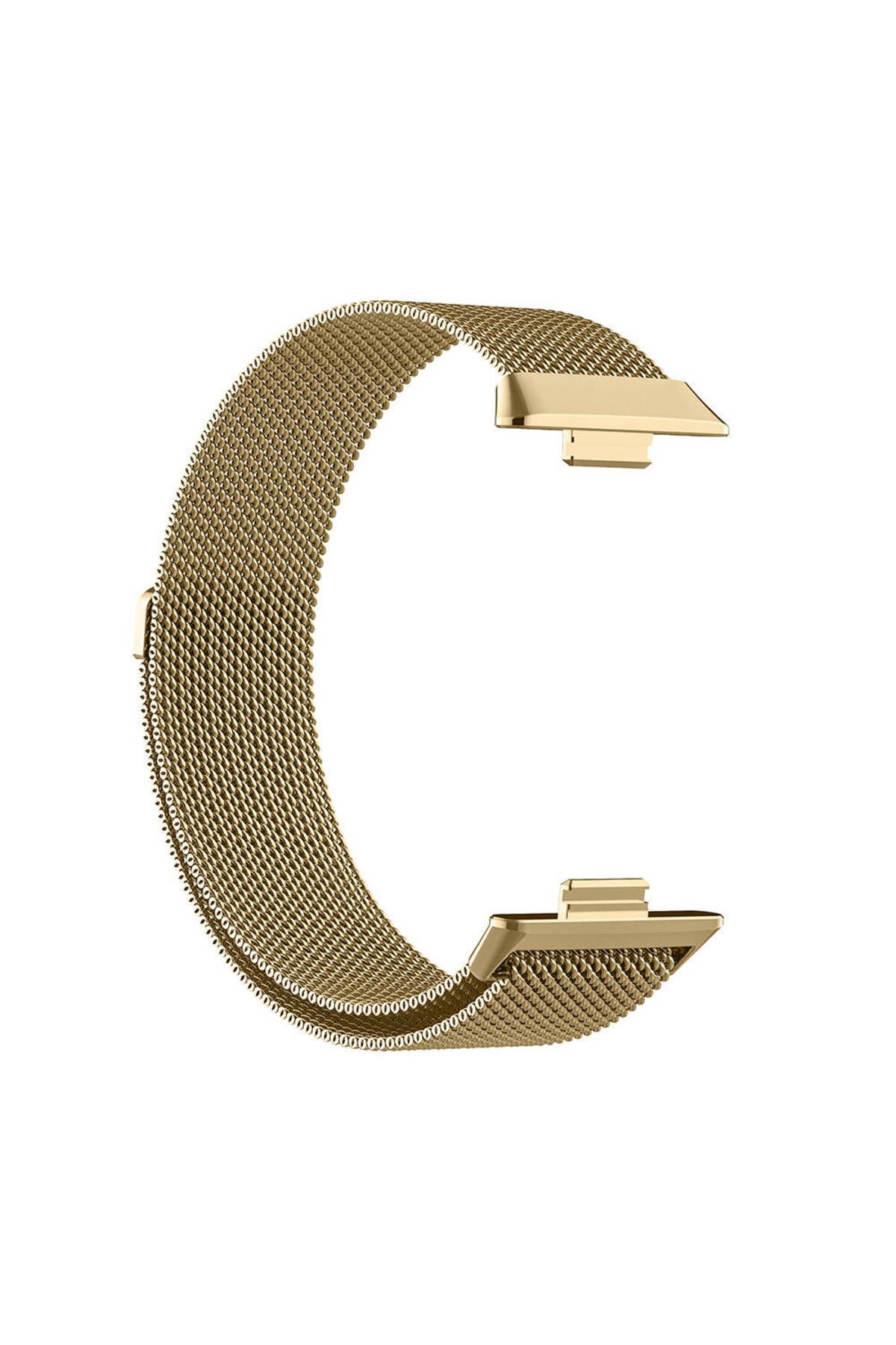 System Com Huawei Watch Fit 3 SYS KRD-01 Metal Kordon-Gold