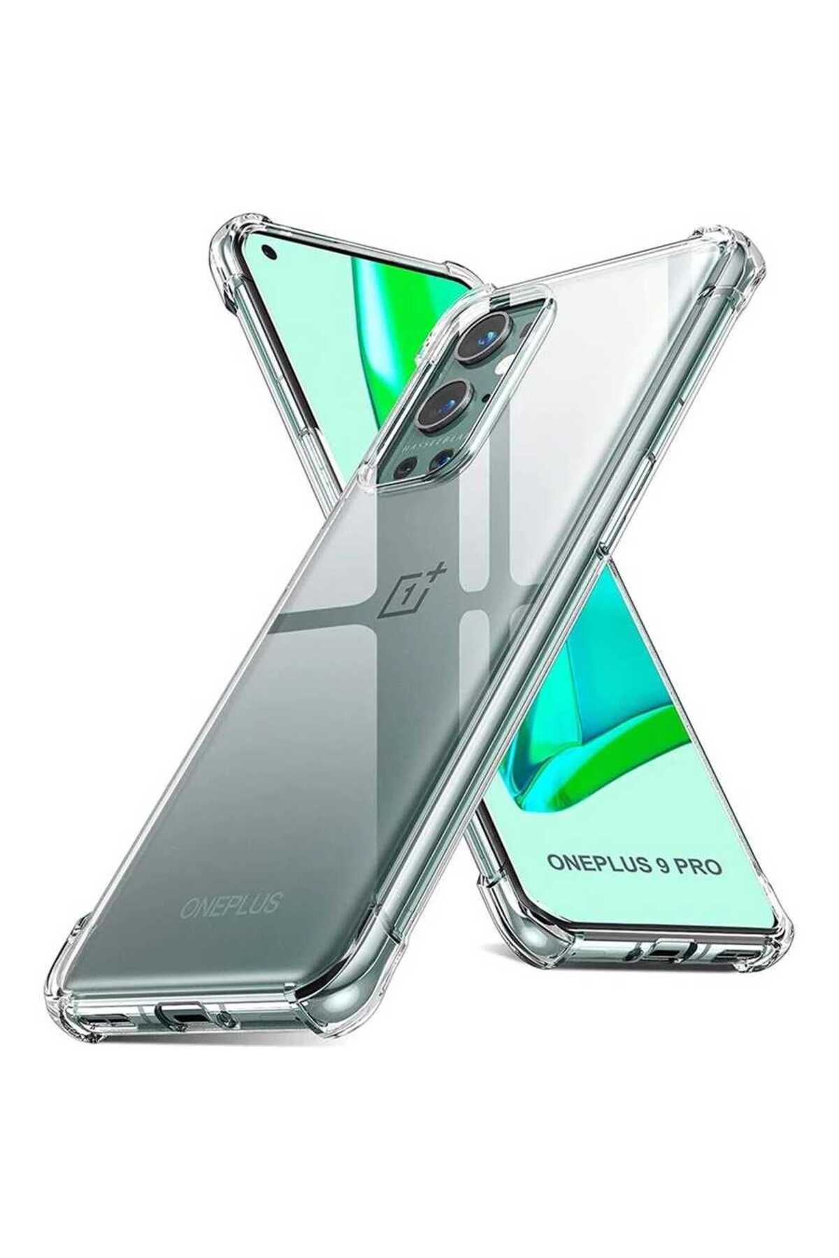 System Com One Plus 9 Pro Kılıf SYS Nitro Anti Shock Silikon - Renksiz
