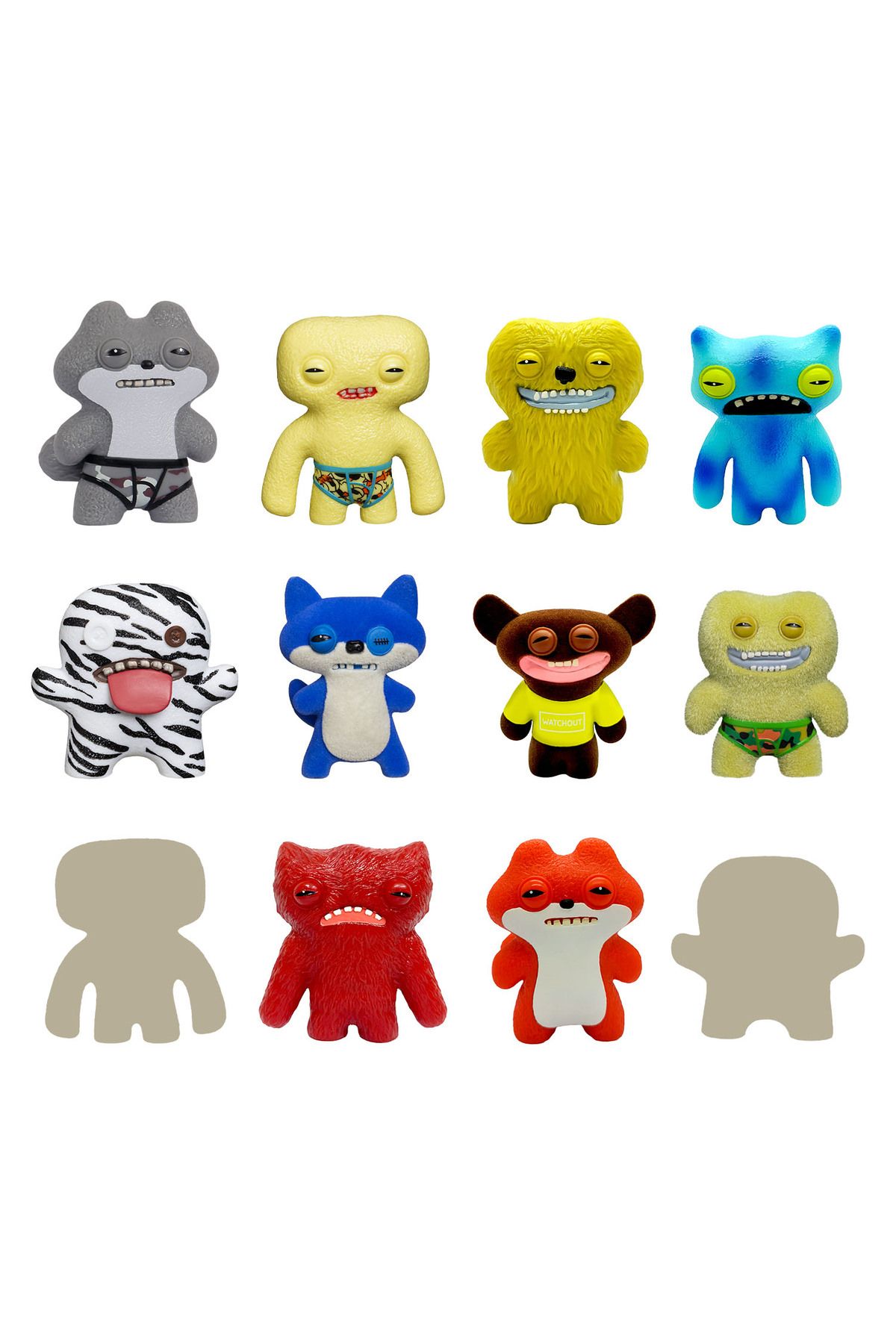 NECO TOYS Fuggler Koleksiyon 12'li Figür Set Model 1