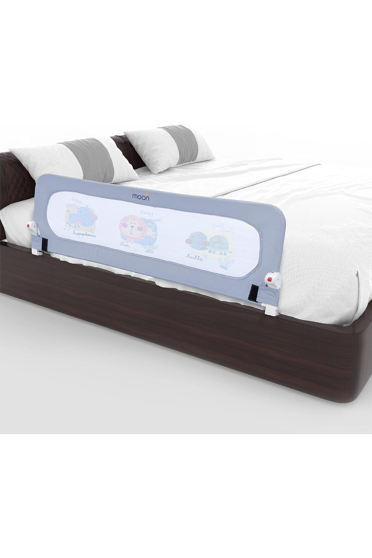 CHILD SAFETY-Extra Long Safety Bed Rail For Kids / Toddler- Fits Single / King / Queen Size 1