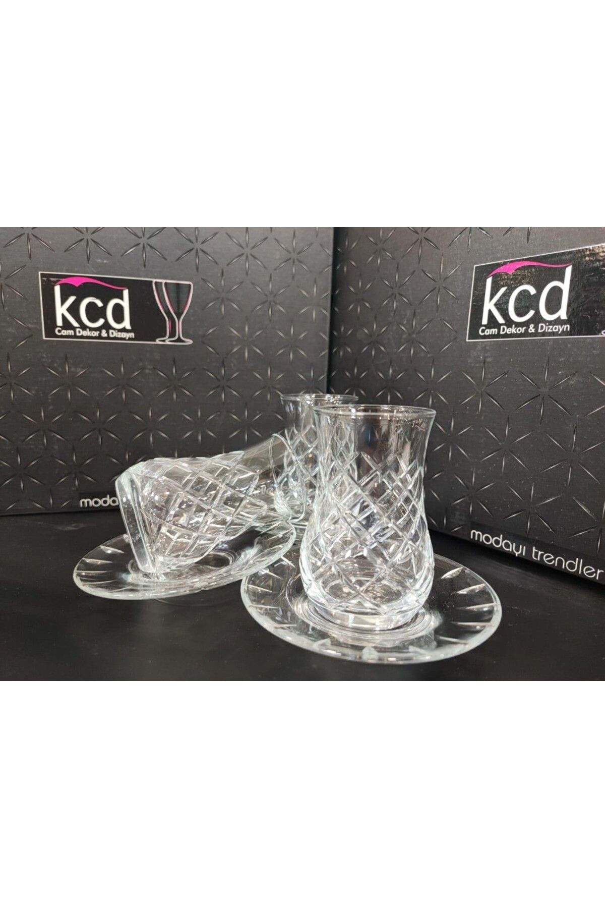 KCD 3856S 6 Kişilik 12 Parça Çay Seti