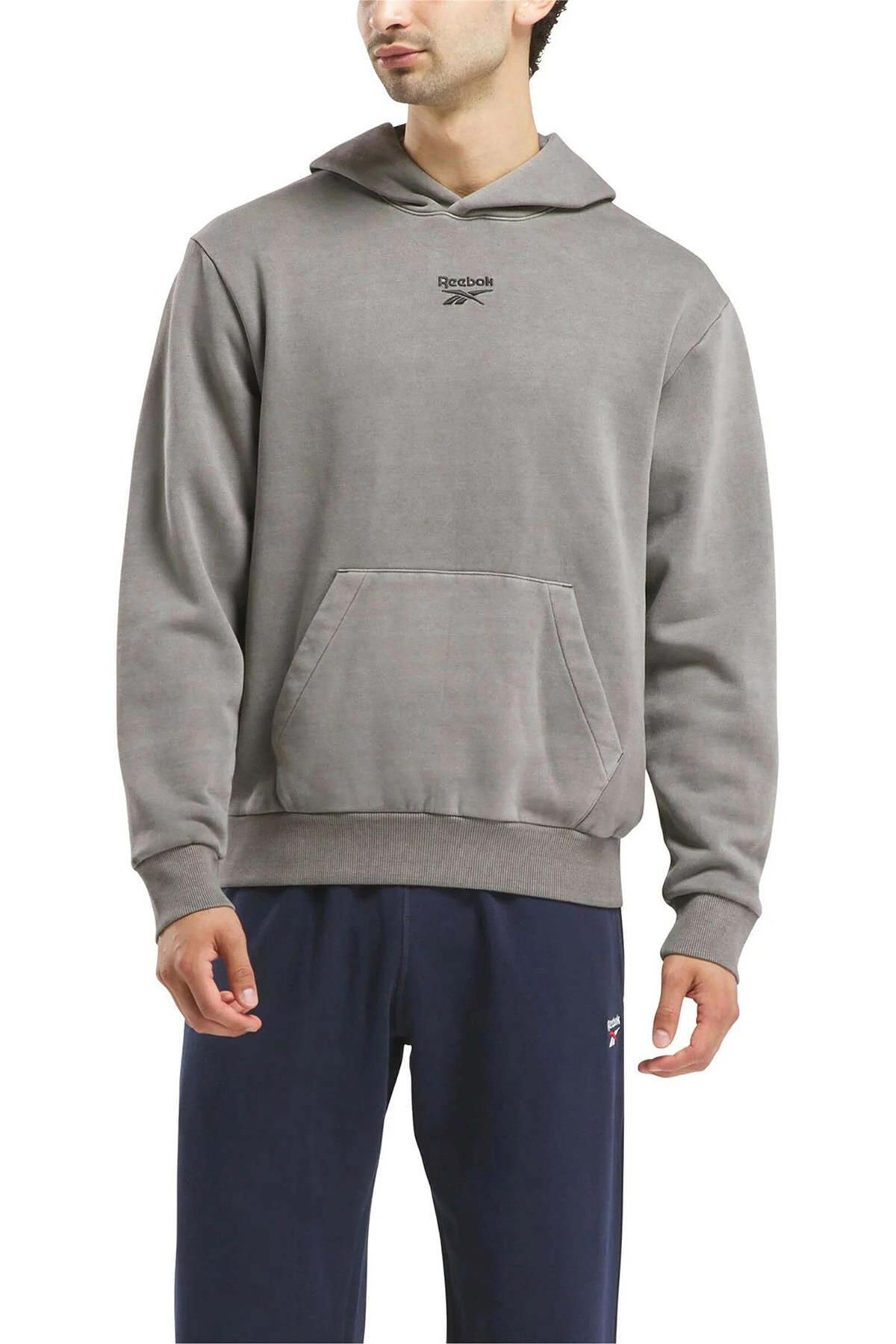 Reebok RI WASHED OTH HOOD Giyim Erkek