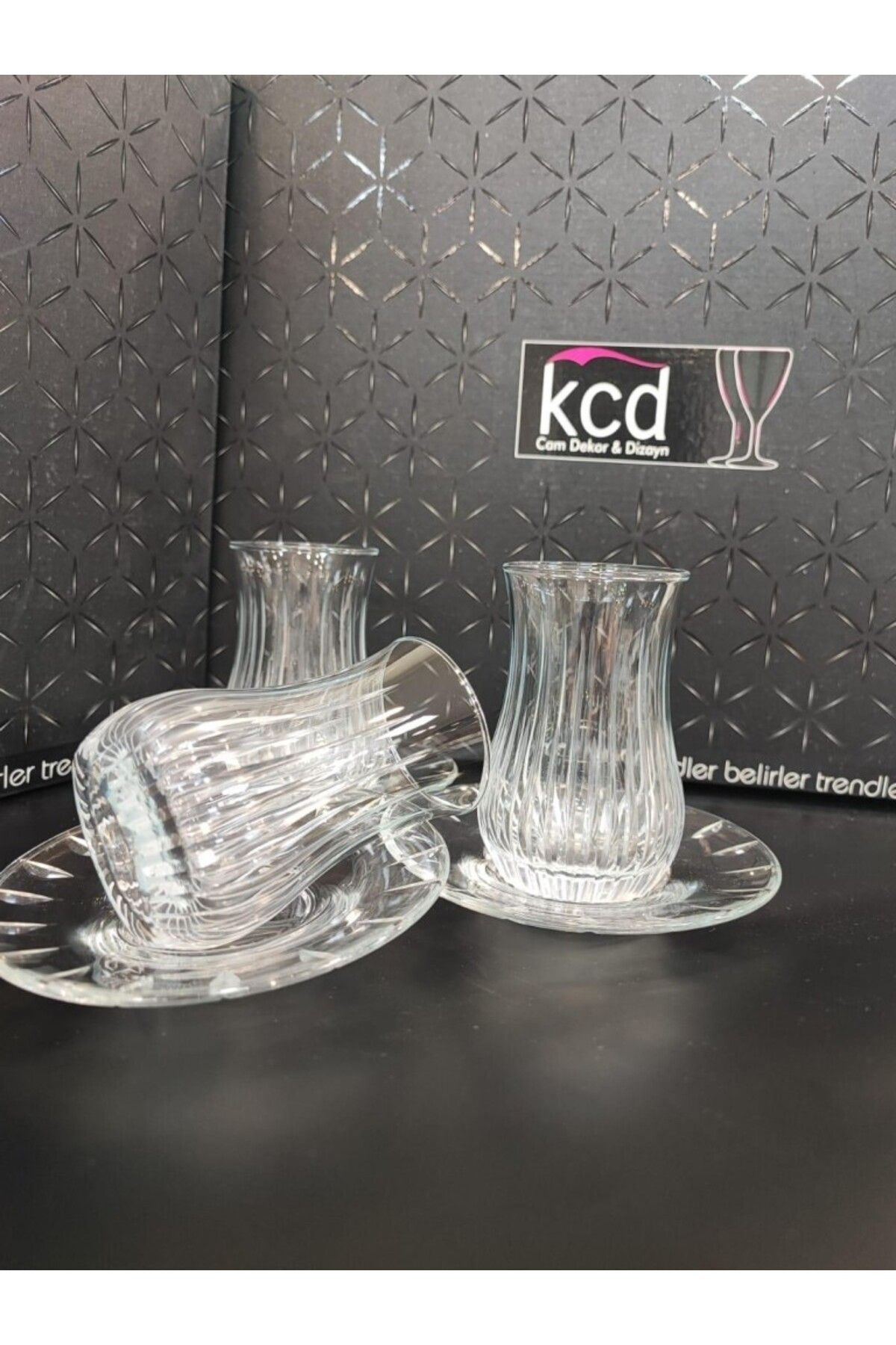 KCD 3854S 6 Kişilik 12 Parça Çay Seti