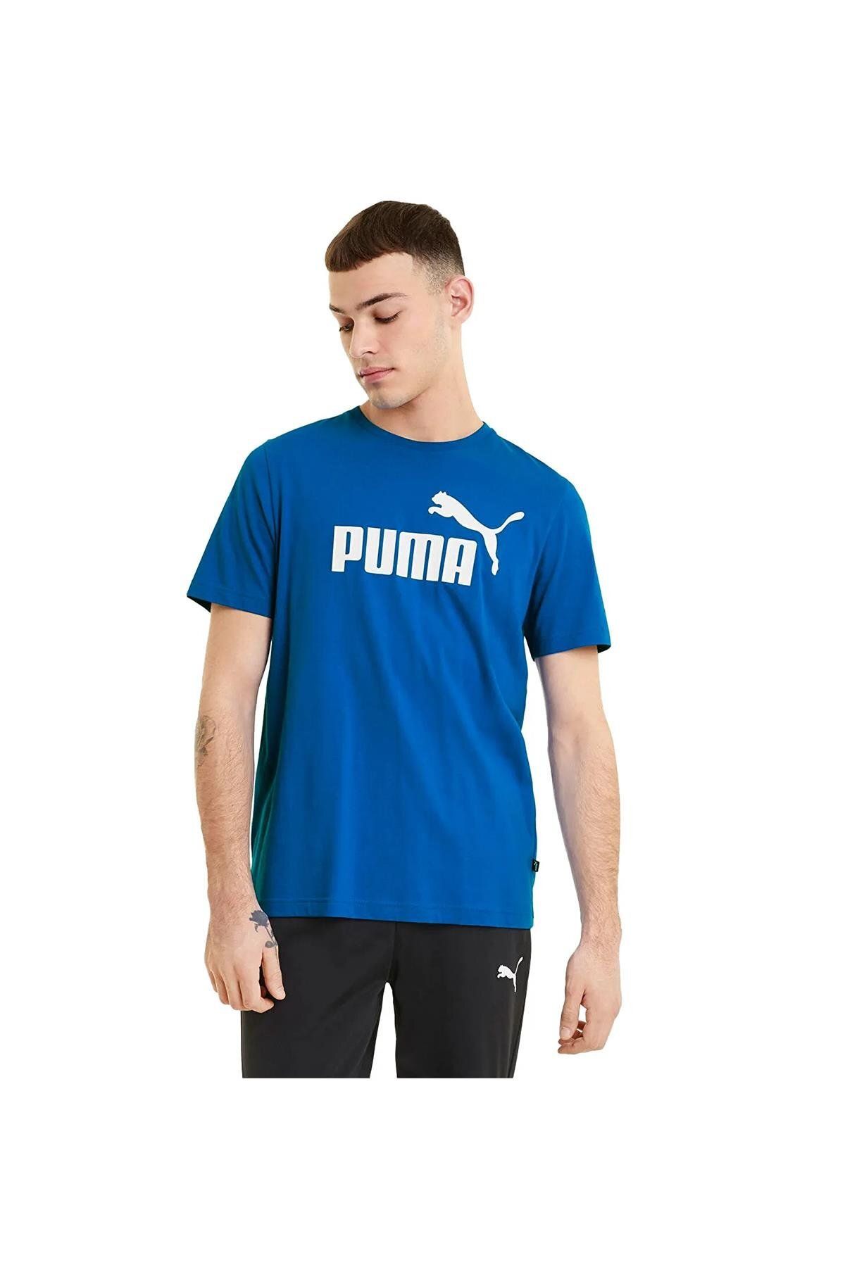 Puma ESS LOGO TEE Giyim Erkek