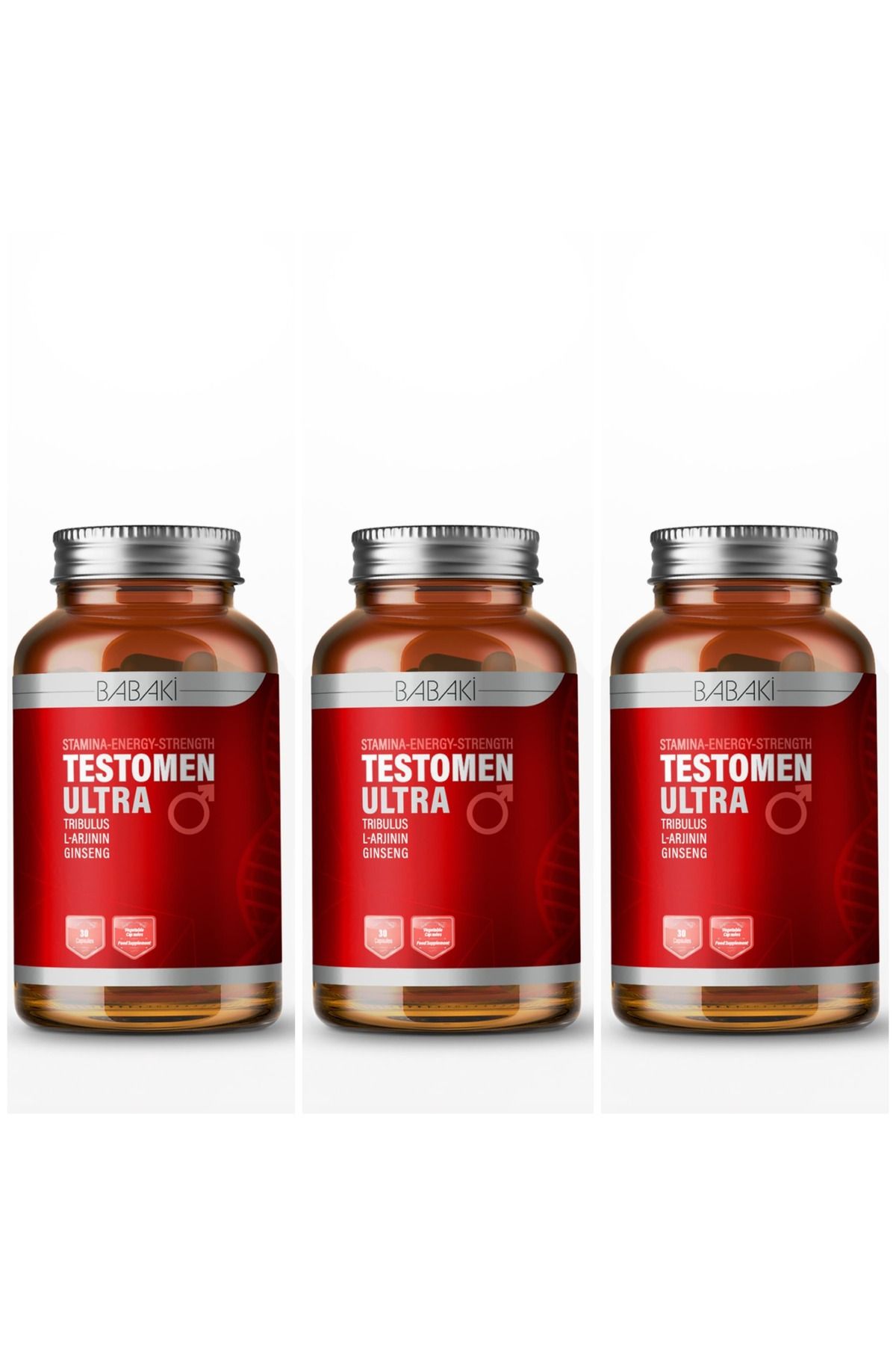 babaki BABAKİ TESTOMEN ULTRA 3 LÜ EKONOMİK PAKET