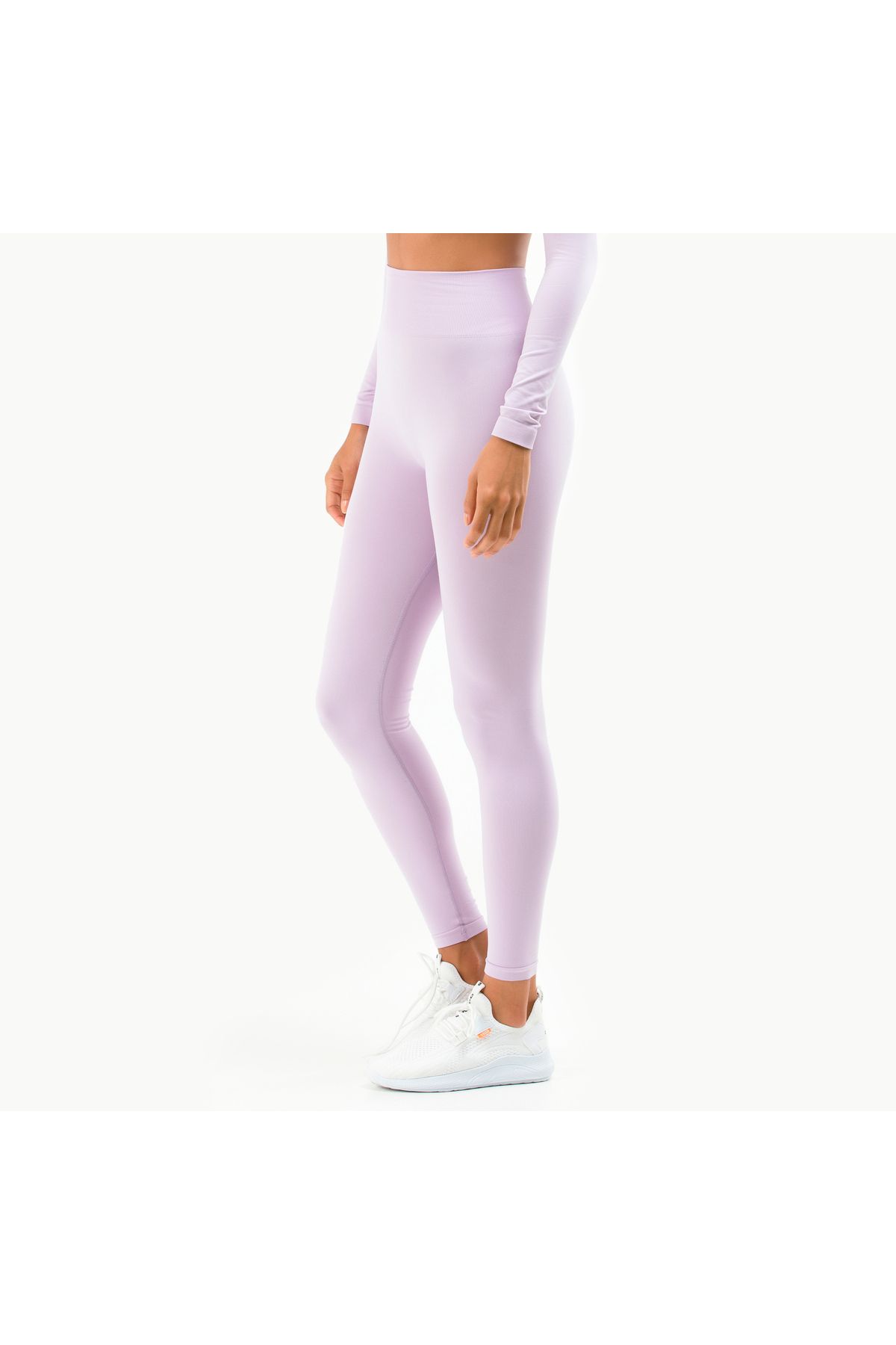 Gfity Active High Waist Seamless Tights-Lilac