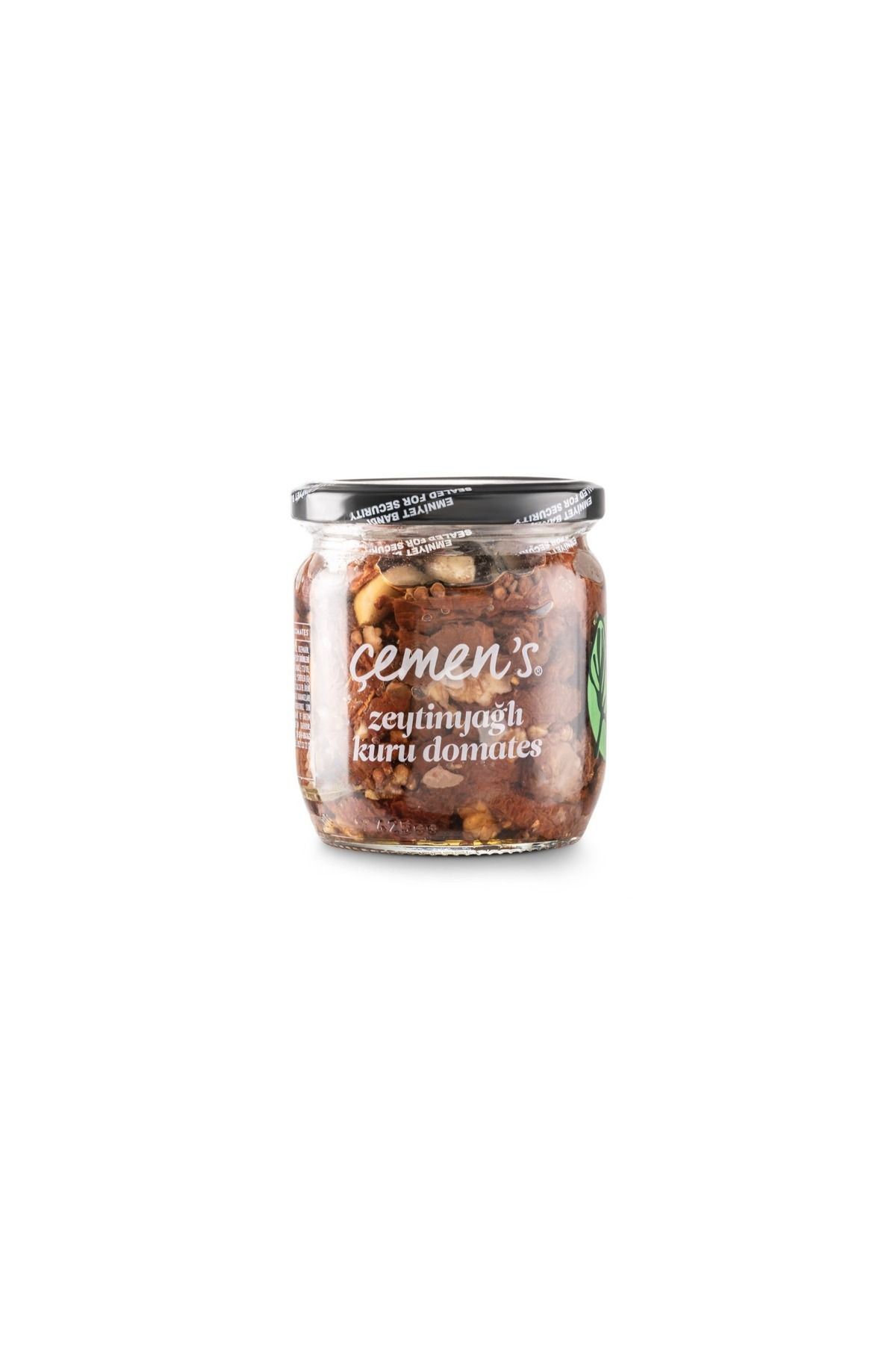 Çemen's Zeytinyağlı Kuru Domates Ev Yapımı Doğal Kahvaltılık Sos 350 Gr