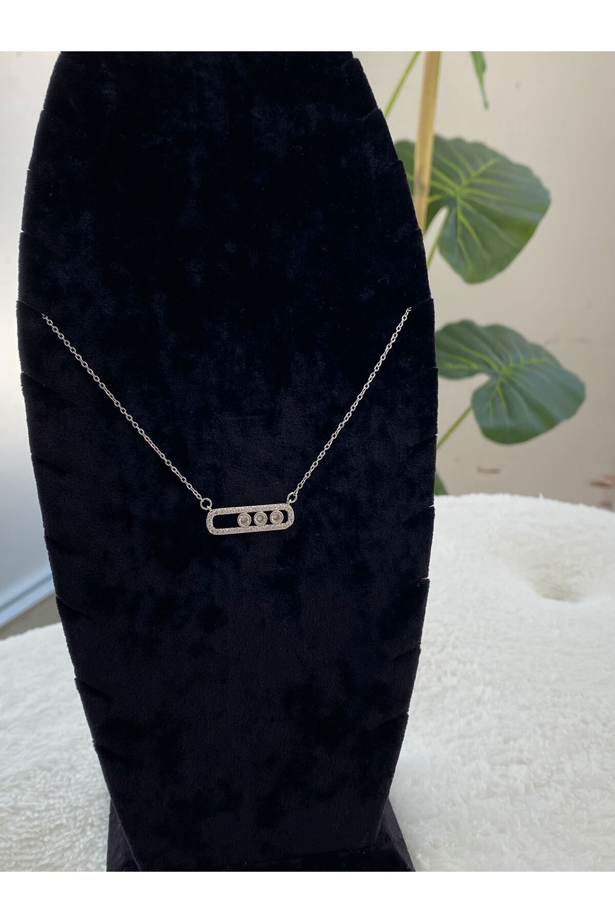 DMR Accessoire Çelik şık kolye