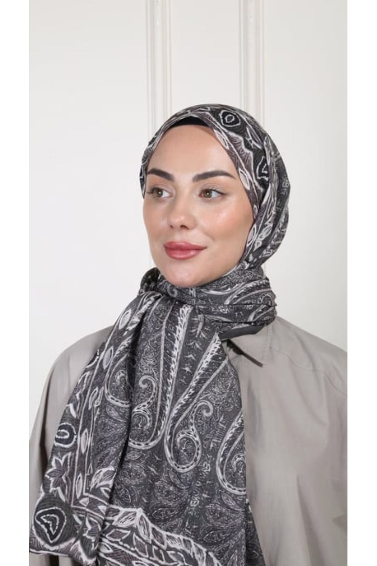 locella Desenli Pamuk Vual Şal