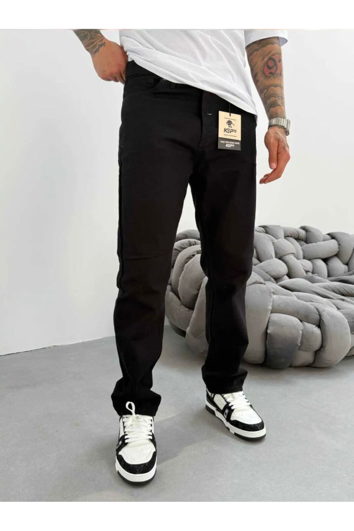 MODA BAGGY DENİM PANTOLON
