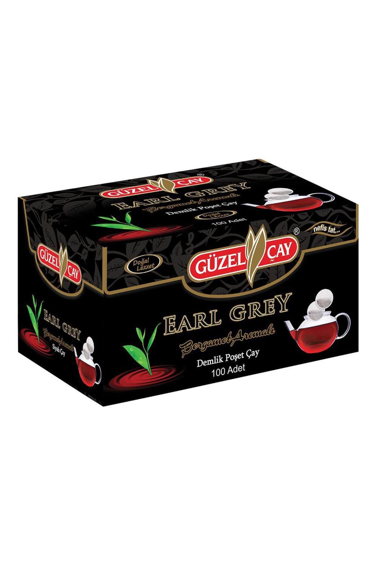 Güzel Çay Earl Grey Demlik Poşet Çay Bergamotlu 3.2 g x 100 Adet