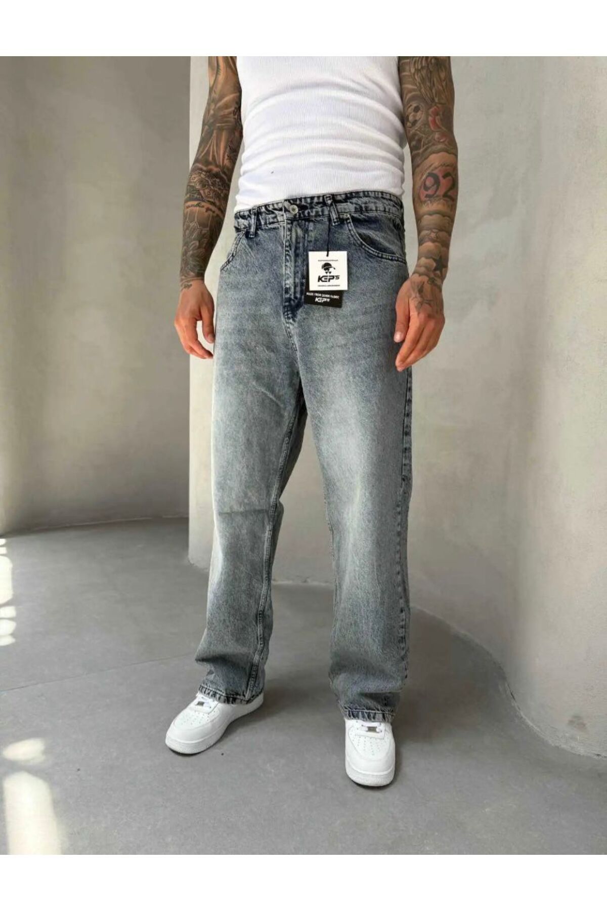 MODA BAGGY DENİM PANTOLON